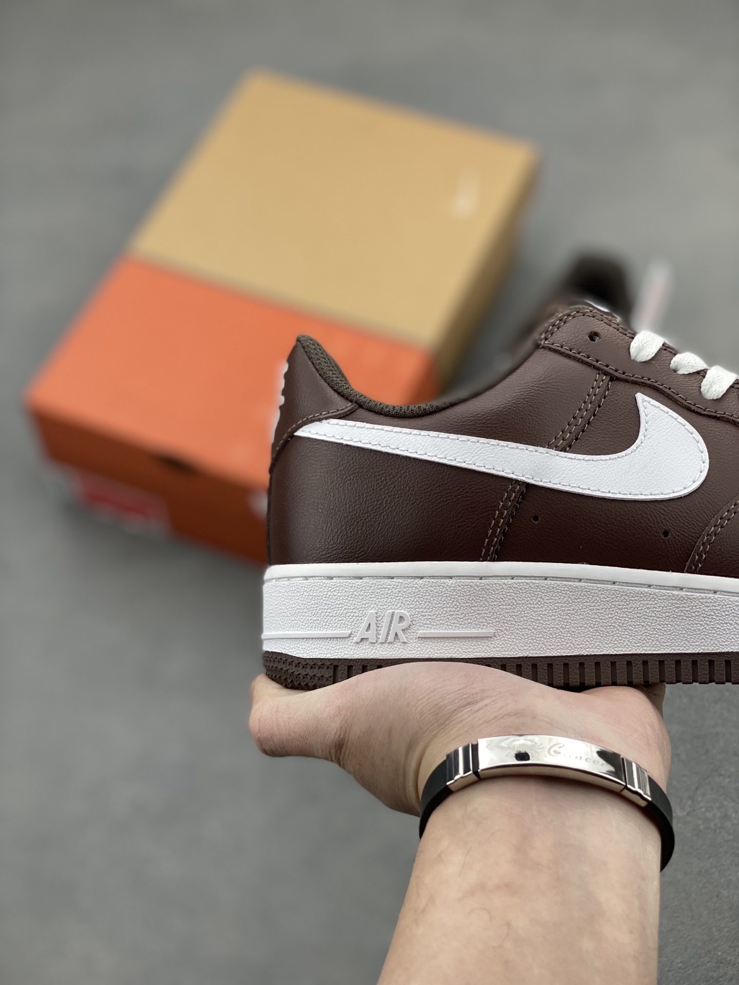 Nike Air Force 1 Low FD7039-200 Brown White Casual Sneakers 6 i1742331706392 3958 0 4