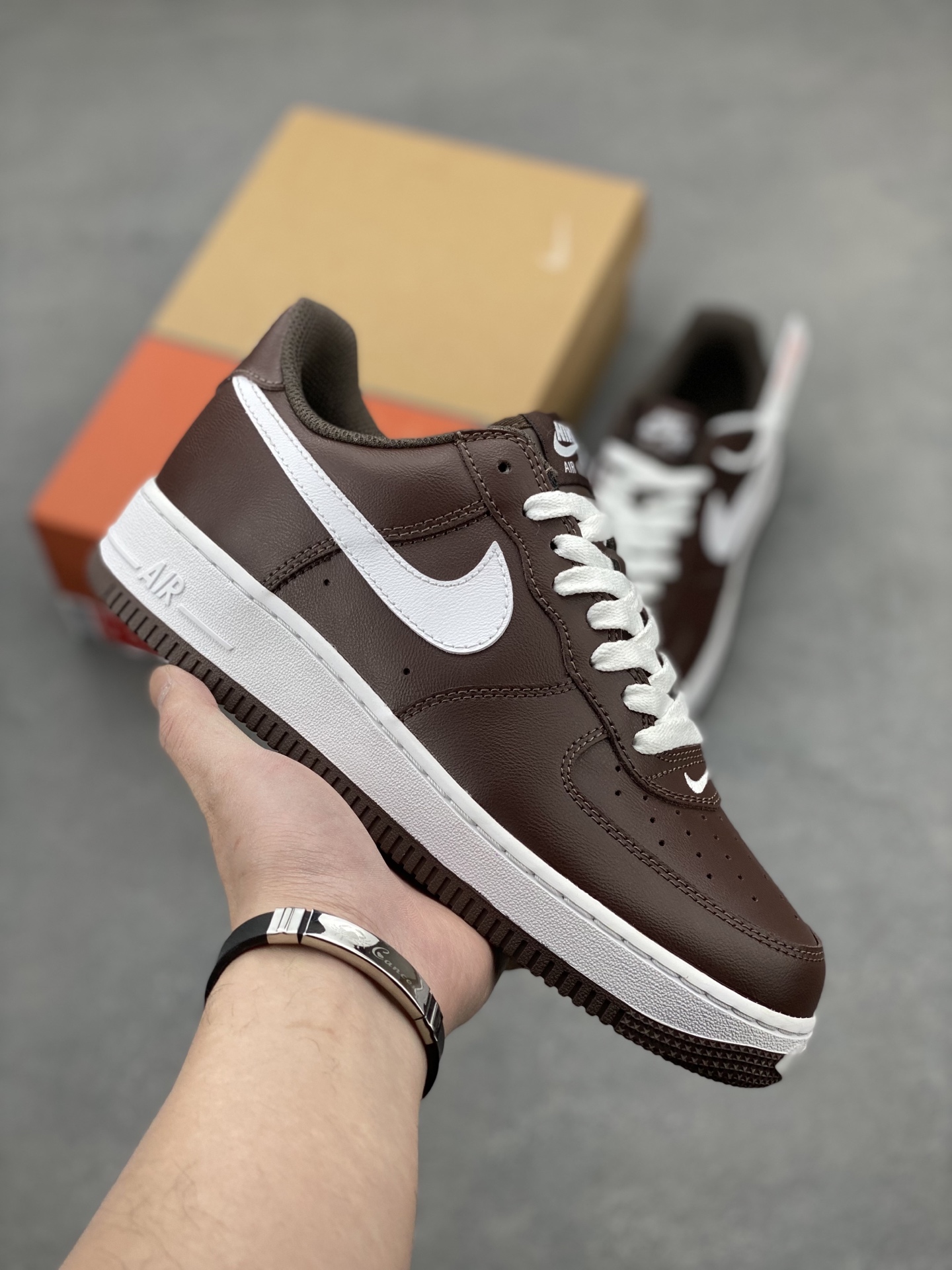 Nike Air Force 1 Low FD7039-200 Brown White Casual Sneakers 2 i1742331708839 1760 0 0