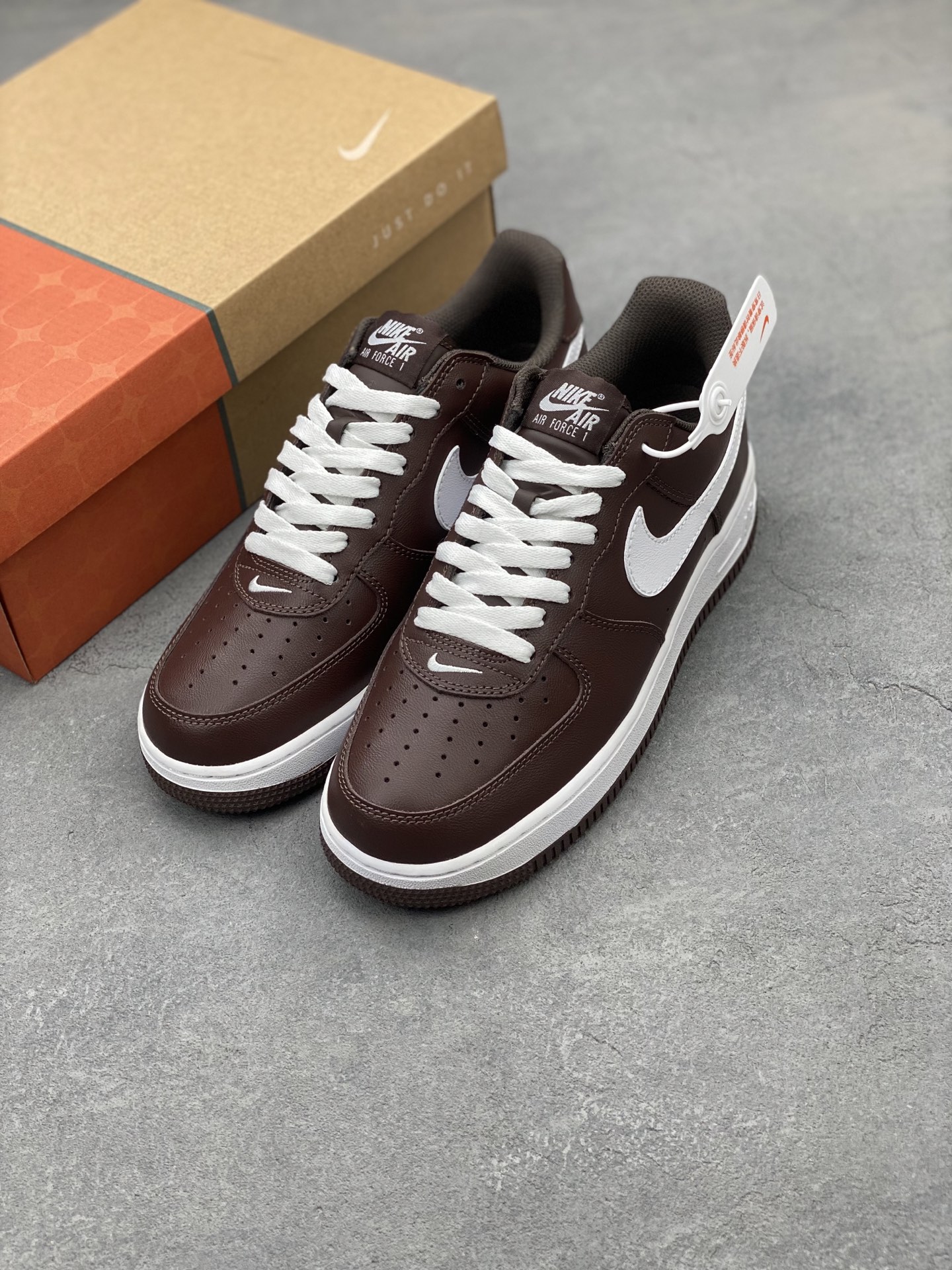 Nike Air Force 1 Low FD7039-200 Brown White Casual Sneakers 9 i1742331708848 9313 0 7