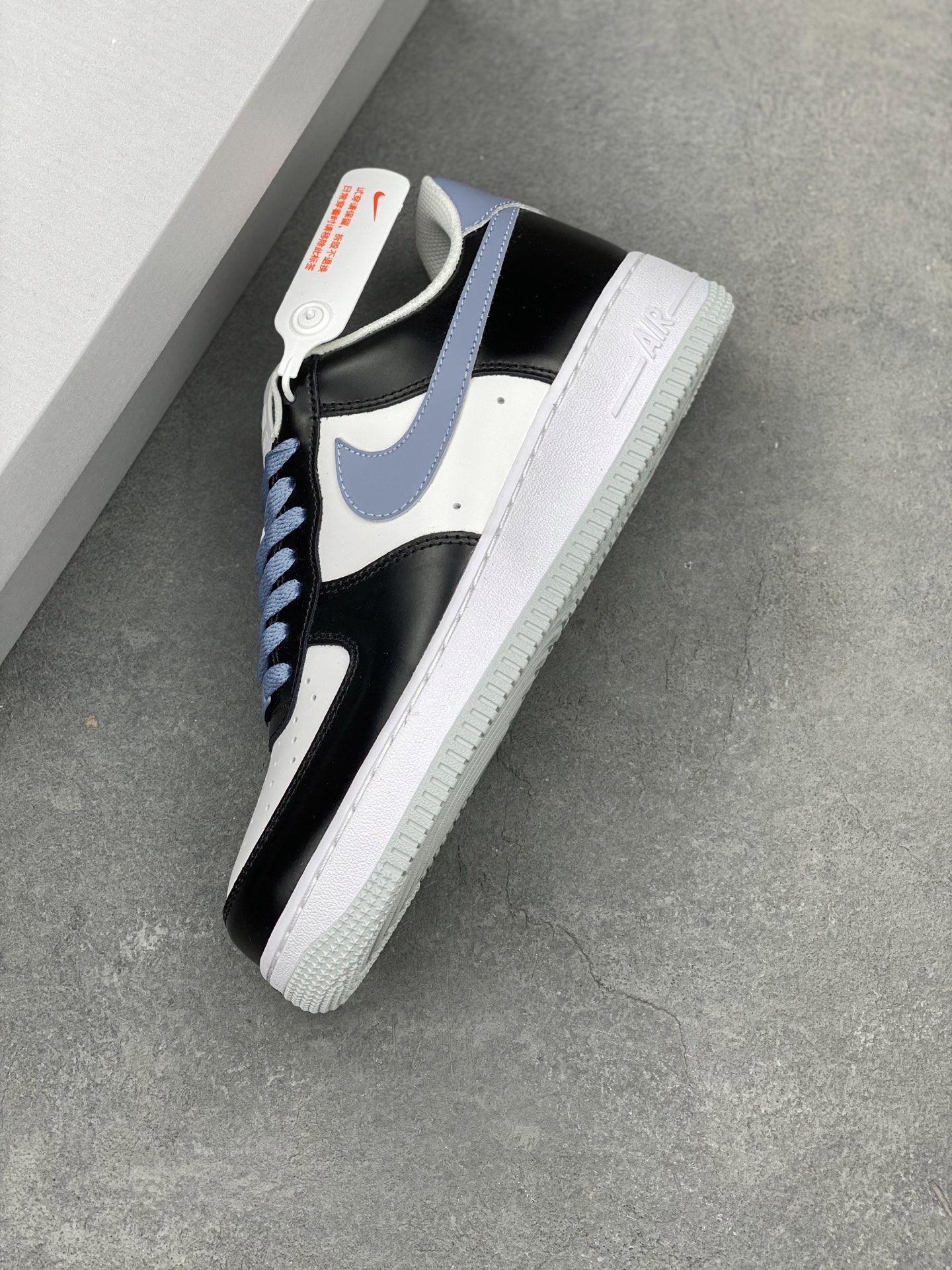 Nike Air Force 1 Low Black White Blue Casual Sneakers FD9065-100 8 i1742331832032 8691 0 6