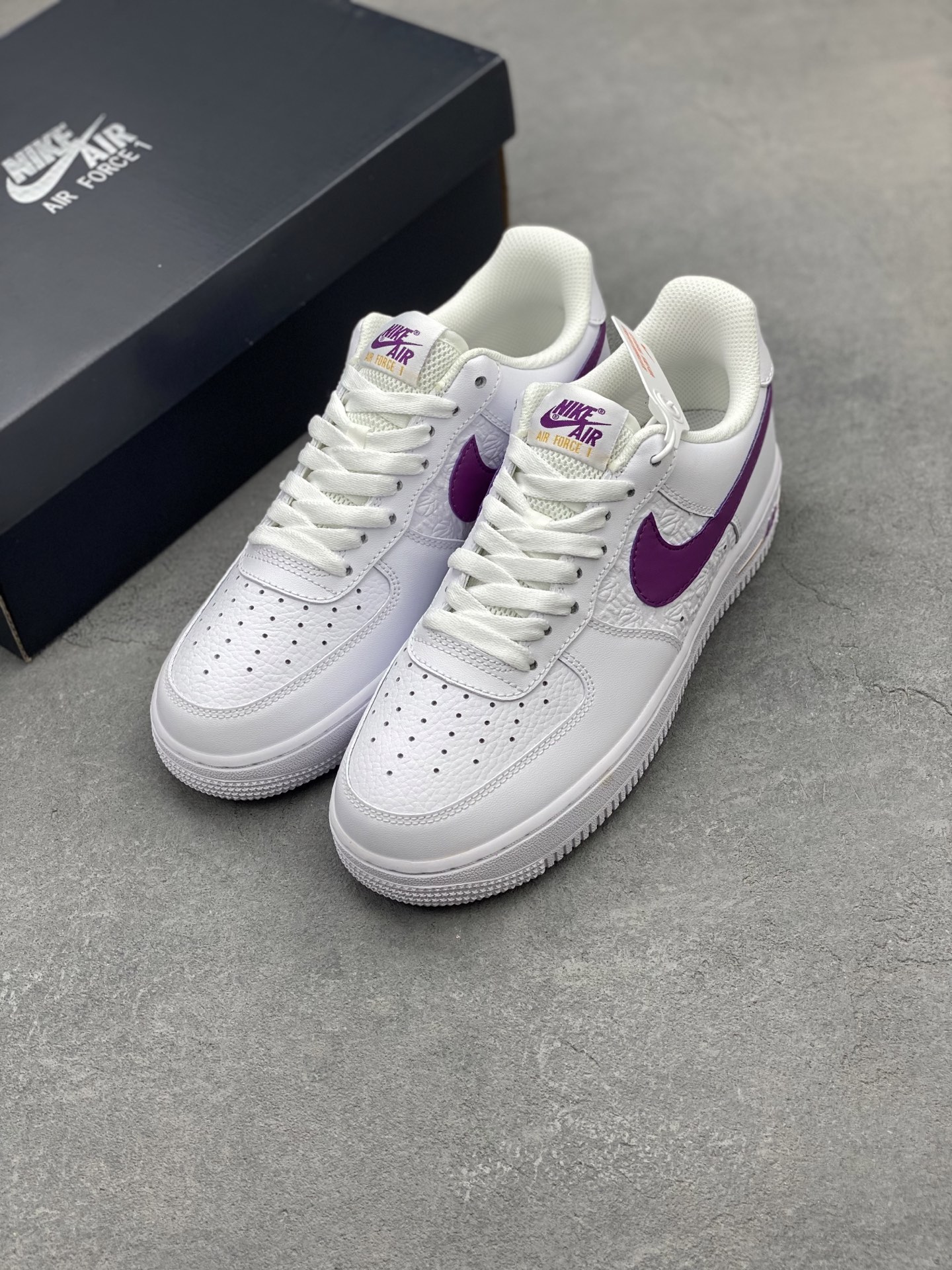 Nike Air Force 1 Low White Purple Casual Sneakers FJ4209-100 9 i1742331867805 8899 0 7