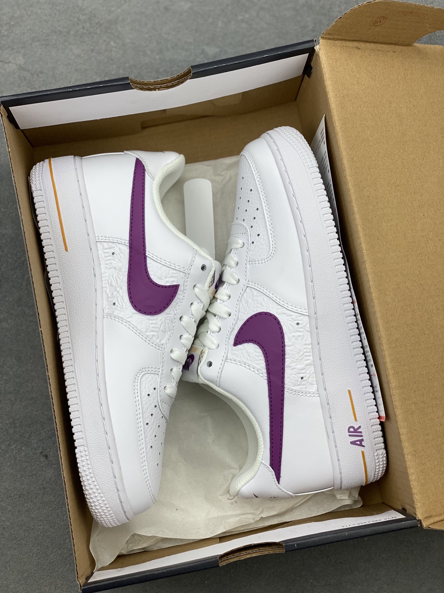 Nike Air Force 1 Low White Purple Casual Sneakers FJ4209-100 10 i1742331867867 4606 0 8