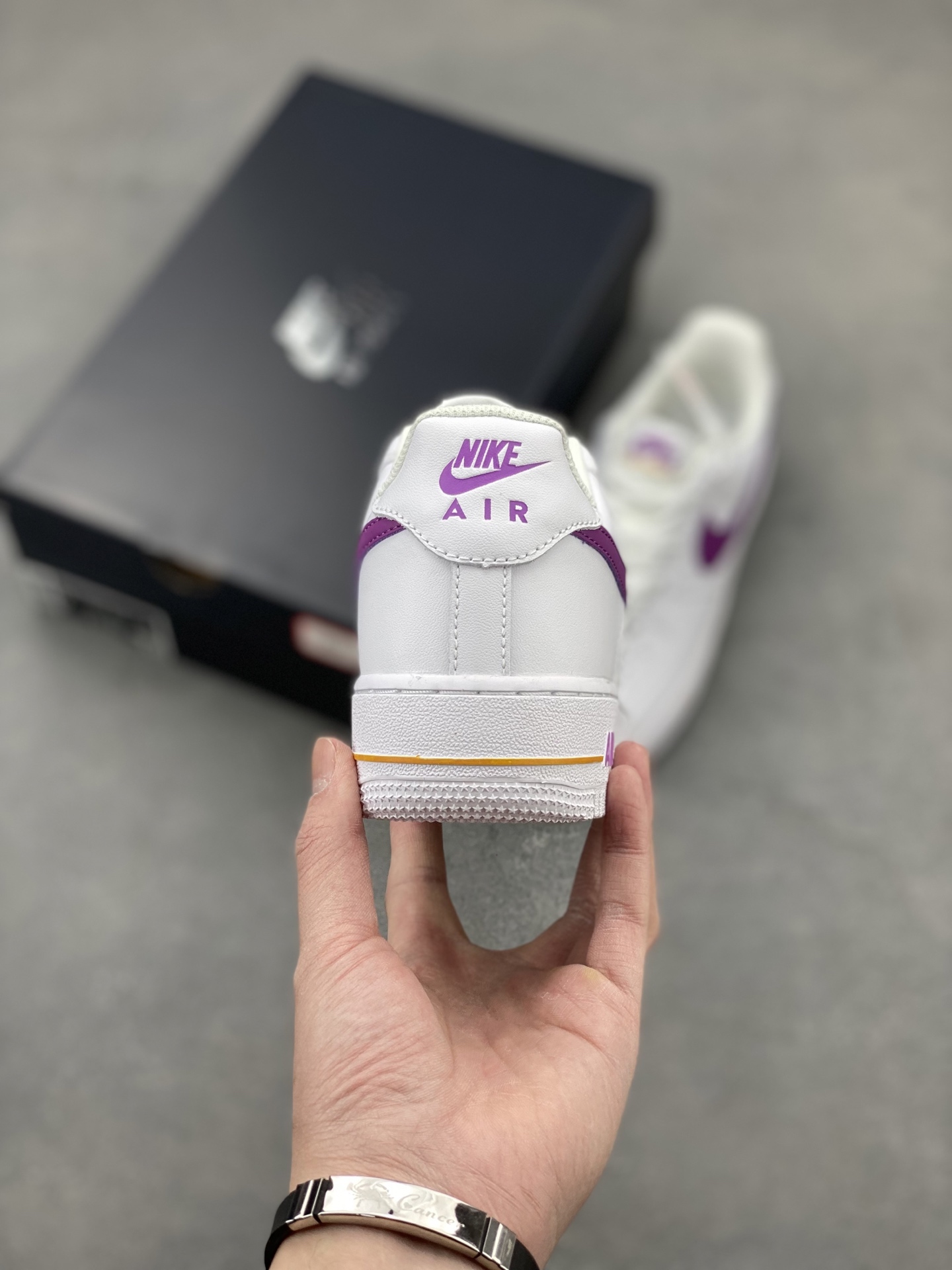 Nike Air Force 1 Low White Purple Casual Sneakers FJ4209-100 5 i1742331870162 2795 0 3