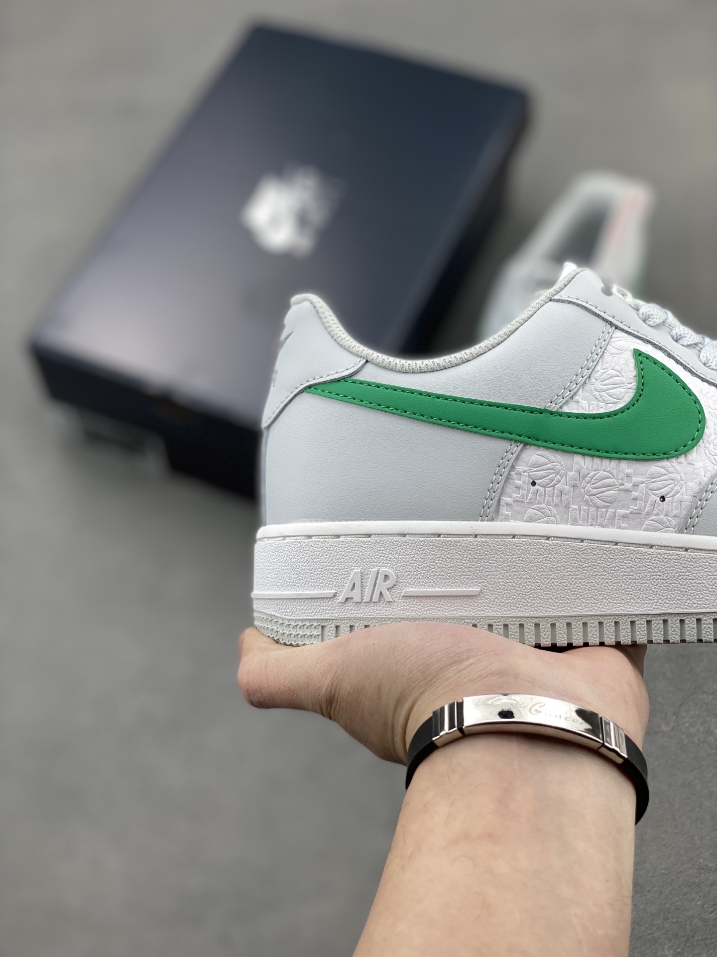 Nike Air Force 1 Low Grey Green Casual Sneakers FD0667-001 6 i1742331907748 3311 0 4
