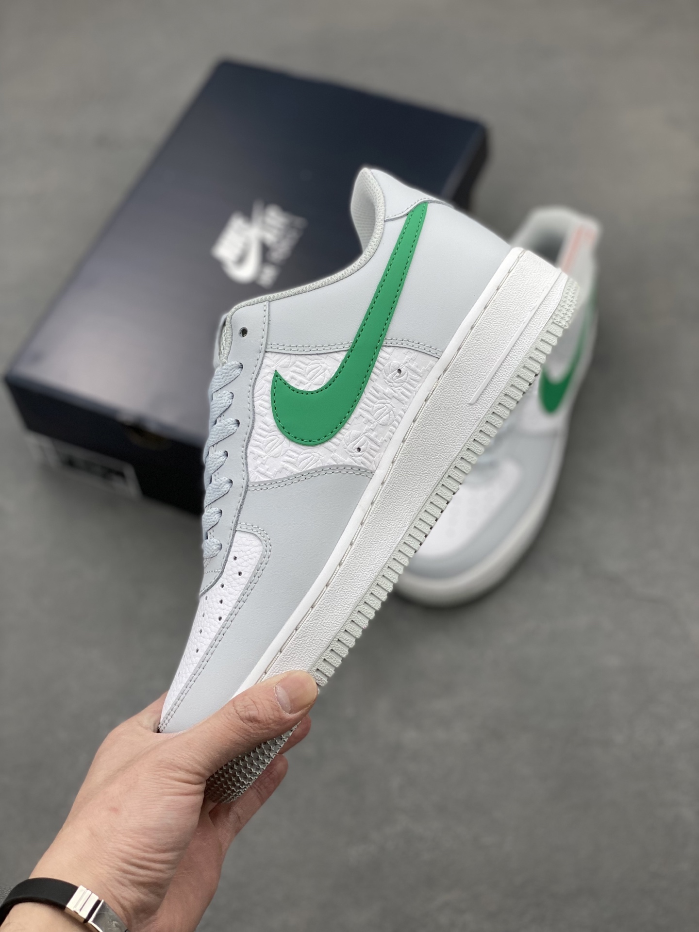 Nike Air Force 1 Low Grey Green Casual Sneakers FD0667-001 4 i1742331907898 4038 0 2