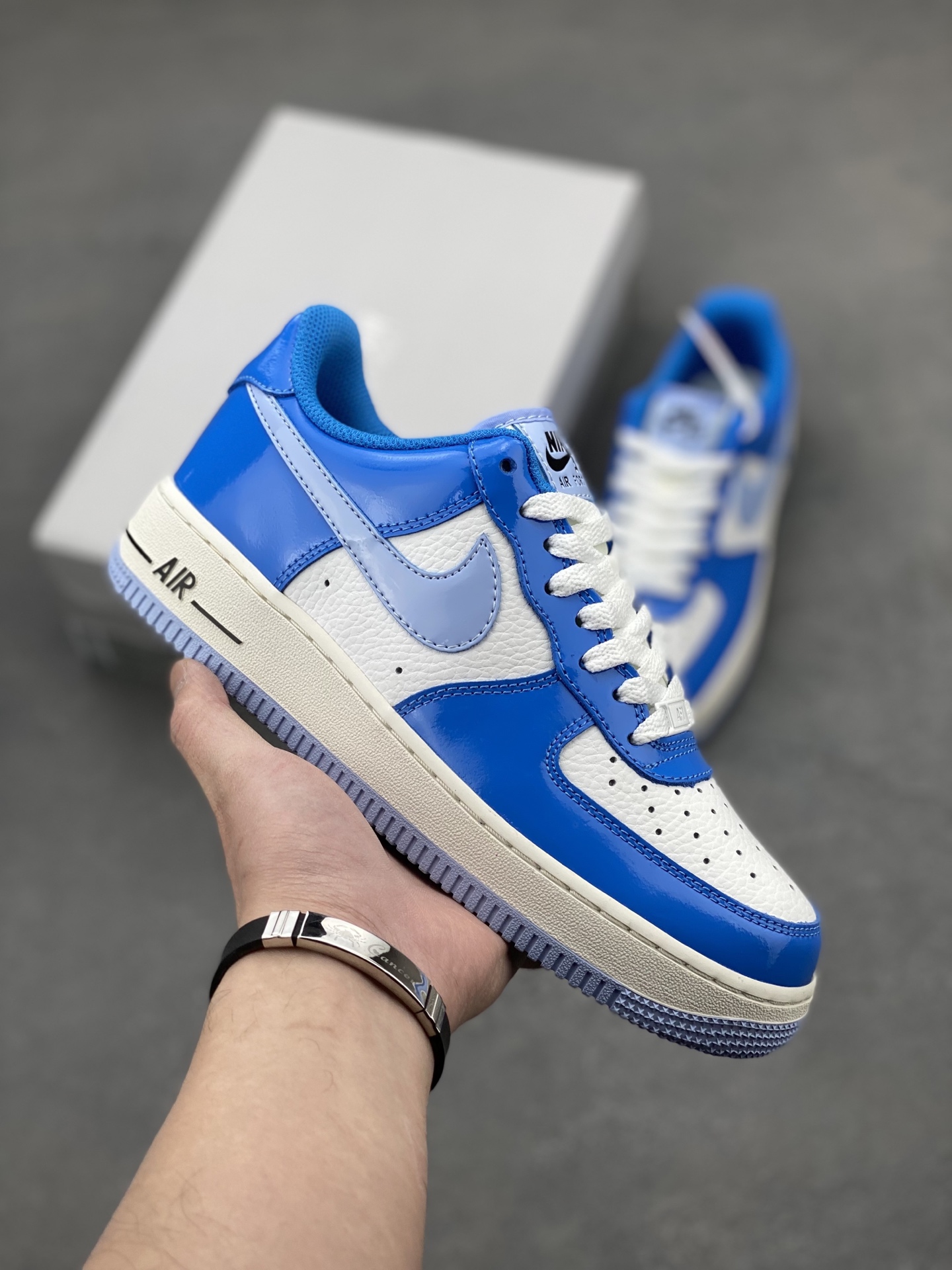 Nike Air Force 1 Low Basketball Shoe - Blue/White - FJ4801-400 2 i1742331946383 1843 0 0