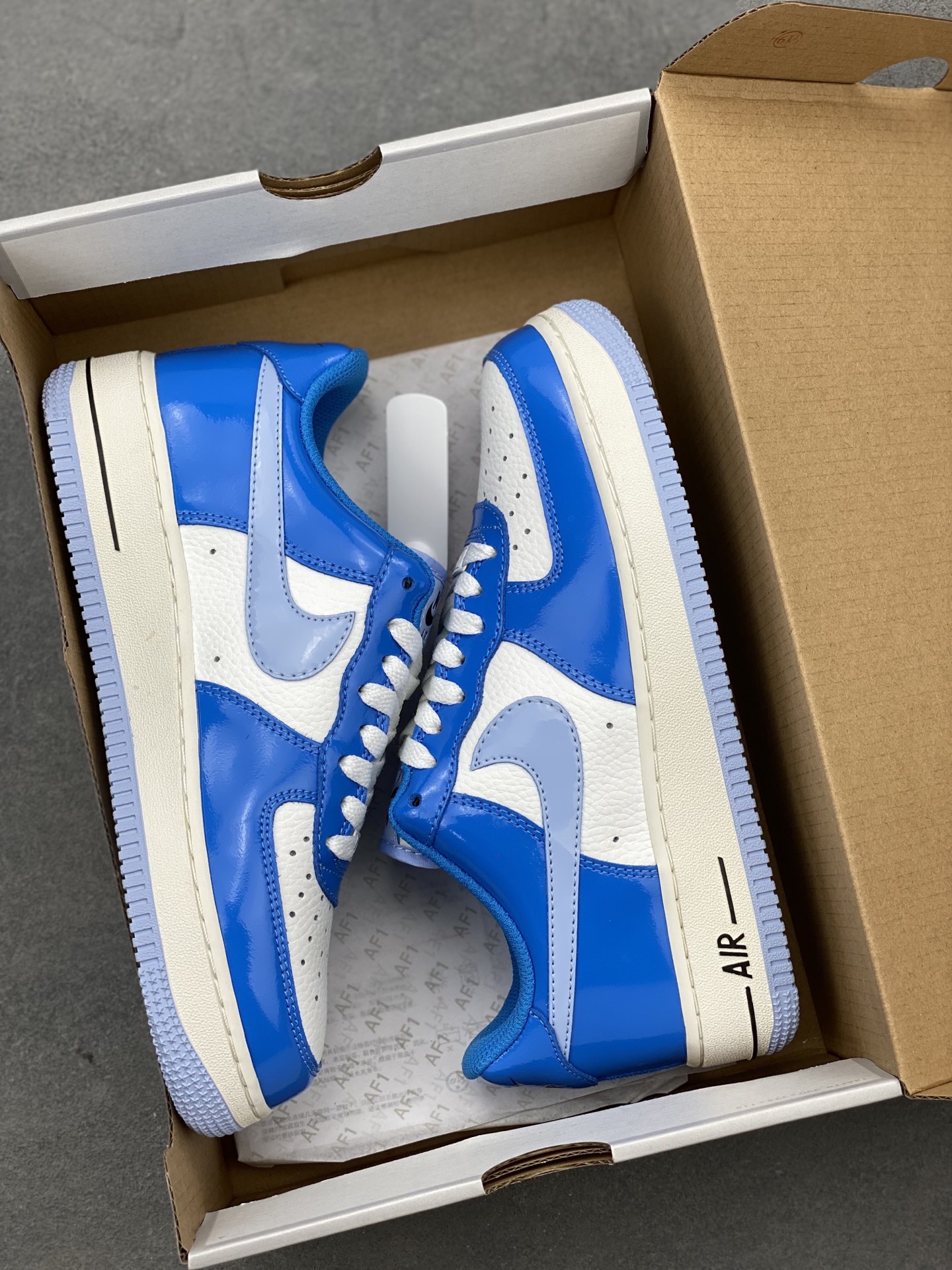 Nike Air Force 1 Low Basketball Shoe - Blue/White - FJ4801-400 10 i1742331946403 3454 0 8