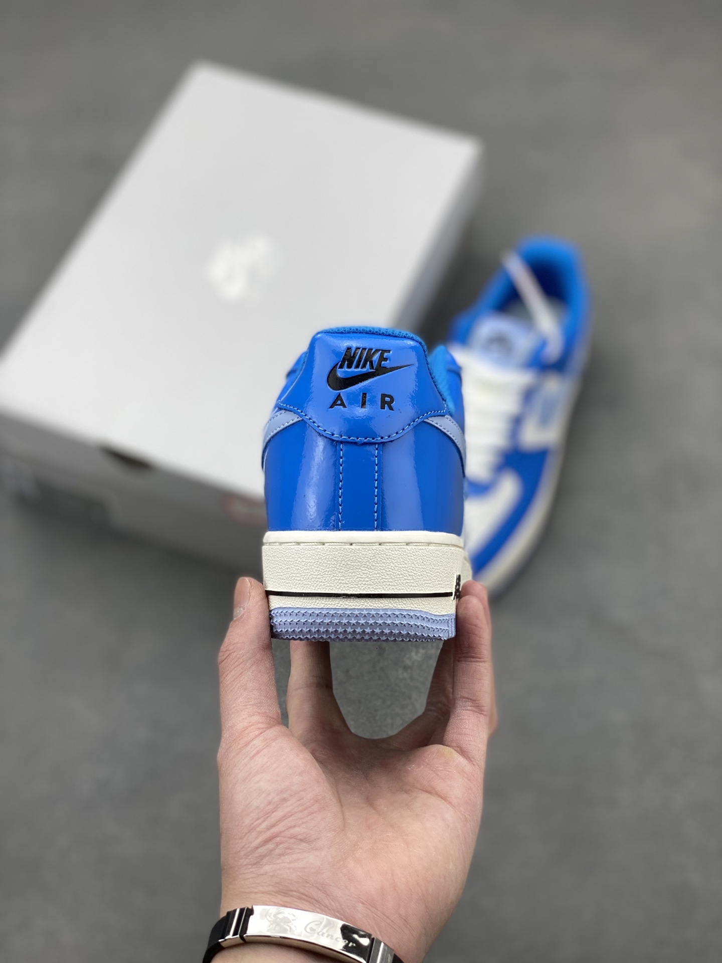 Nike Air Force 1 Low Basketball Shoe - Blue/White - FJ4801-400 5 i1742331949620 8205 0 3