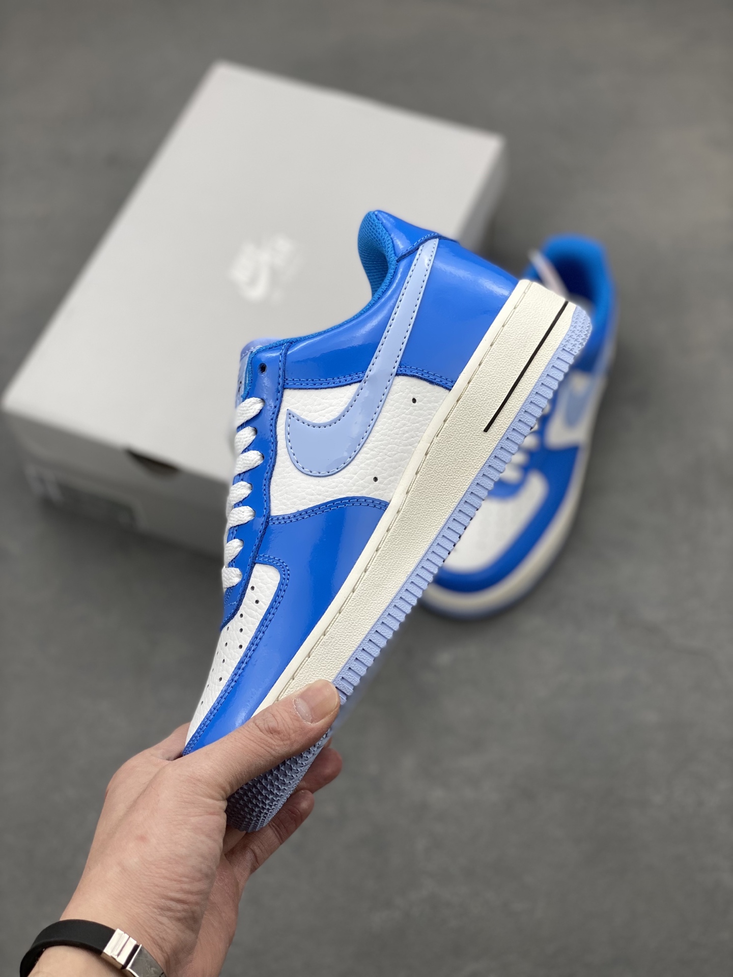 Nike Air Force 1 Low Basketball Shoe - Blue/White - FJ4801-400 4 i1742331949663 4550 0 2