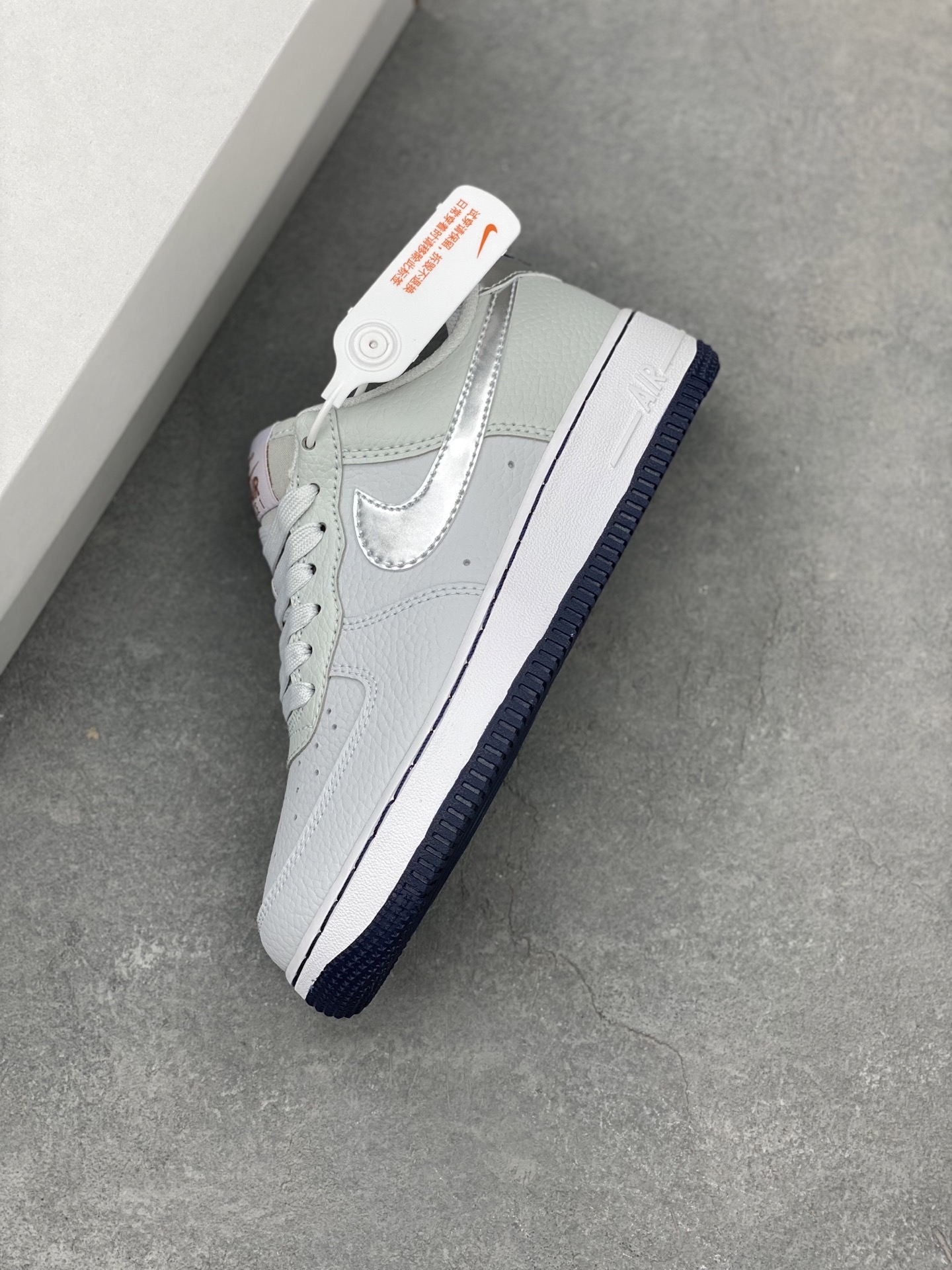 Nike Air Force 1 Low Light Silver/Grey Leather Sneaker CT3839-004 8 i1742331986545 8718 0 6