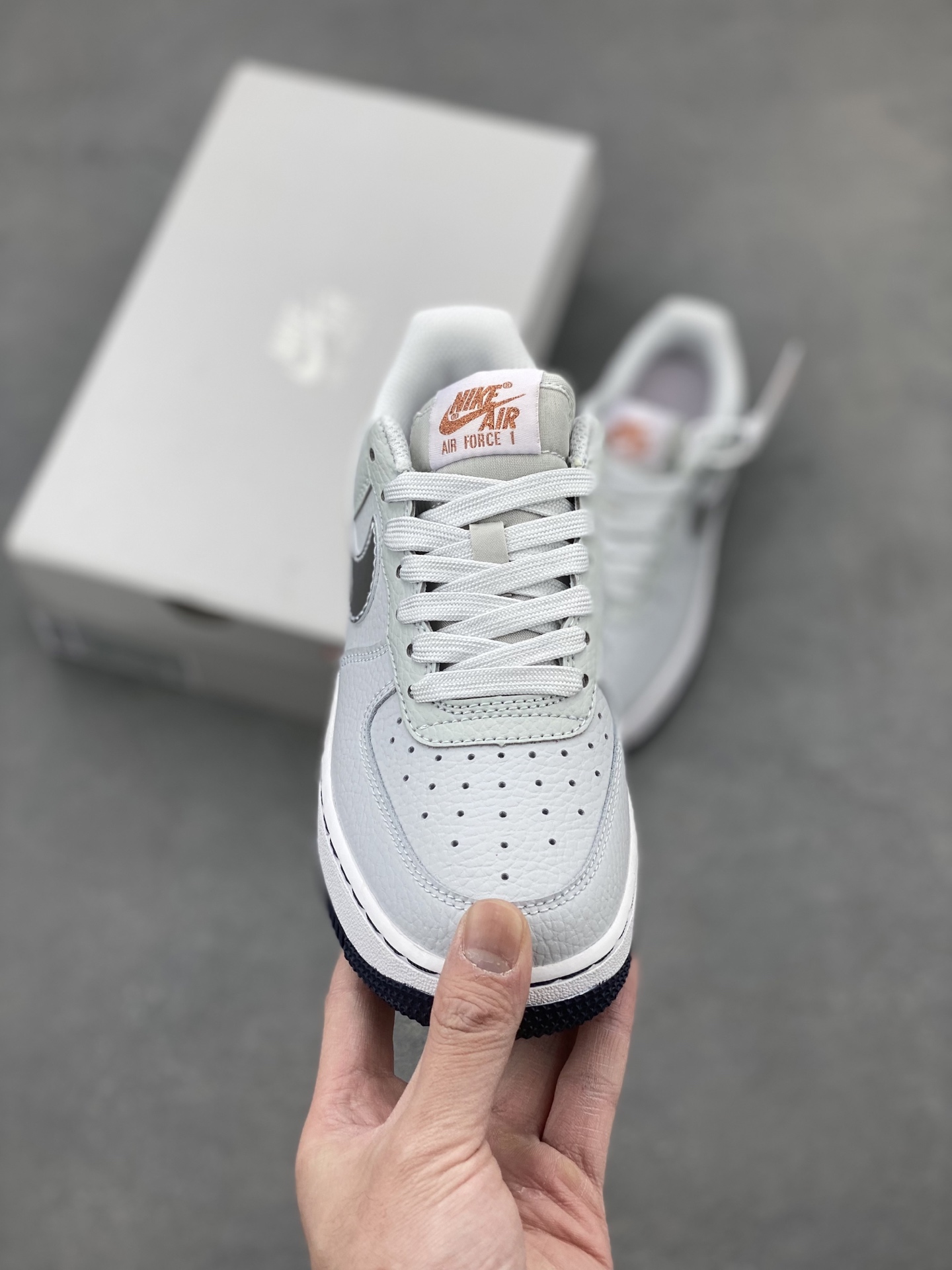 Nike Air Force 1 Low Light Silver/Grey Leather Sneaker CT3839-004 3 i1742331988969 4433 0 1