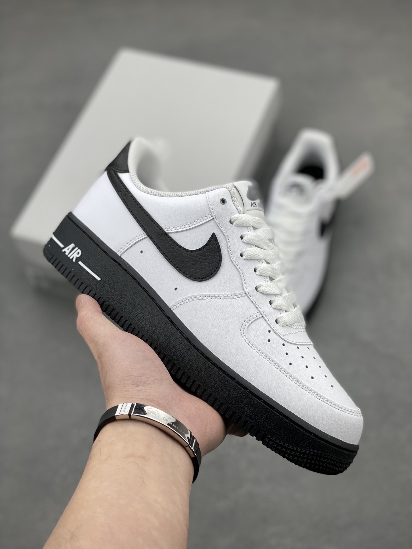 Nike Air Force 1 Low Retro White Black Casual Shoes CK7663-101 2 i1742332028332 4011 0 0