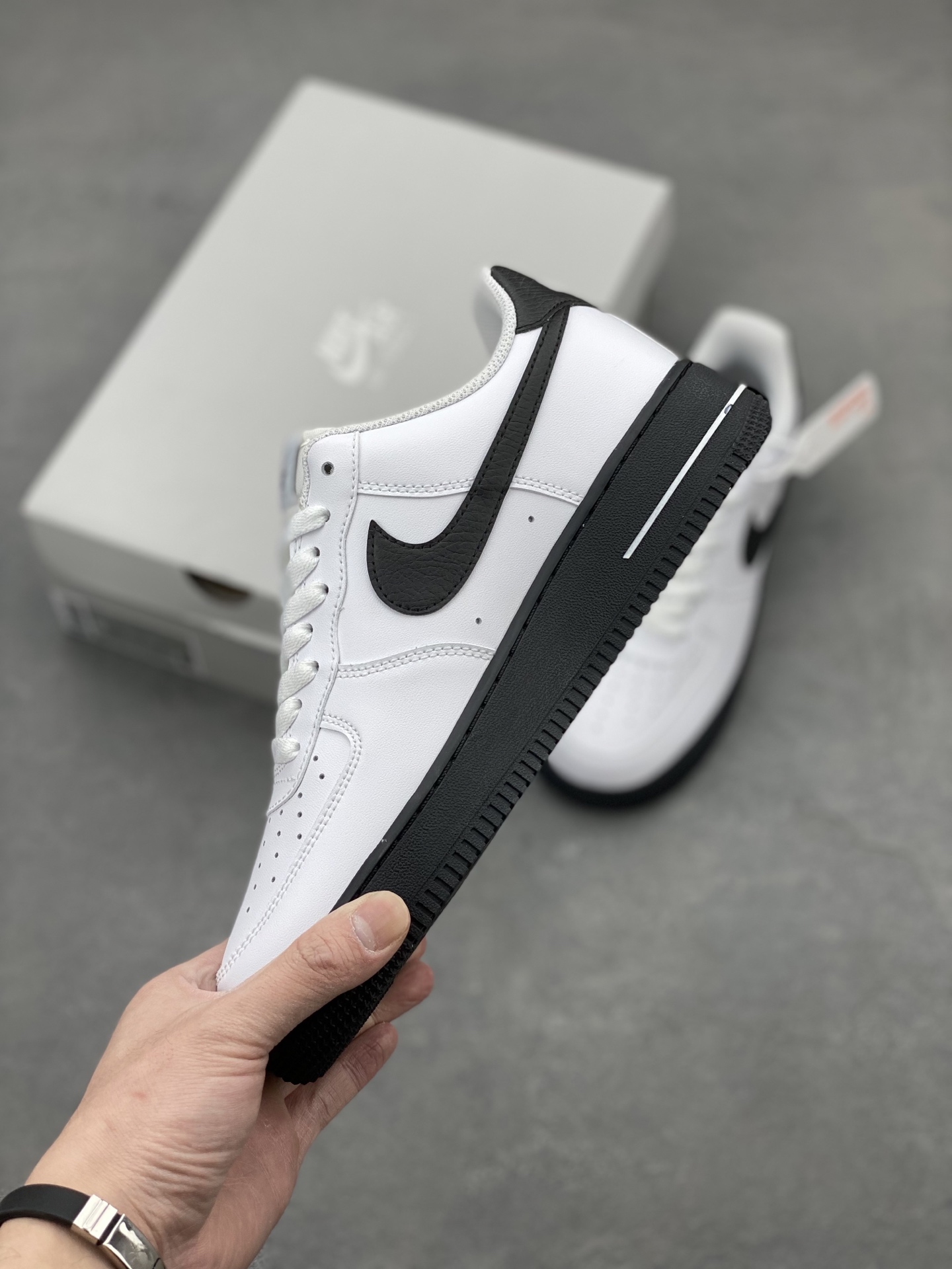 Nike Air Force 1 Low Retro White Black Casual Shoes CK7663-101 4 i1742332031637 793 0 2