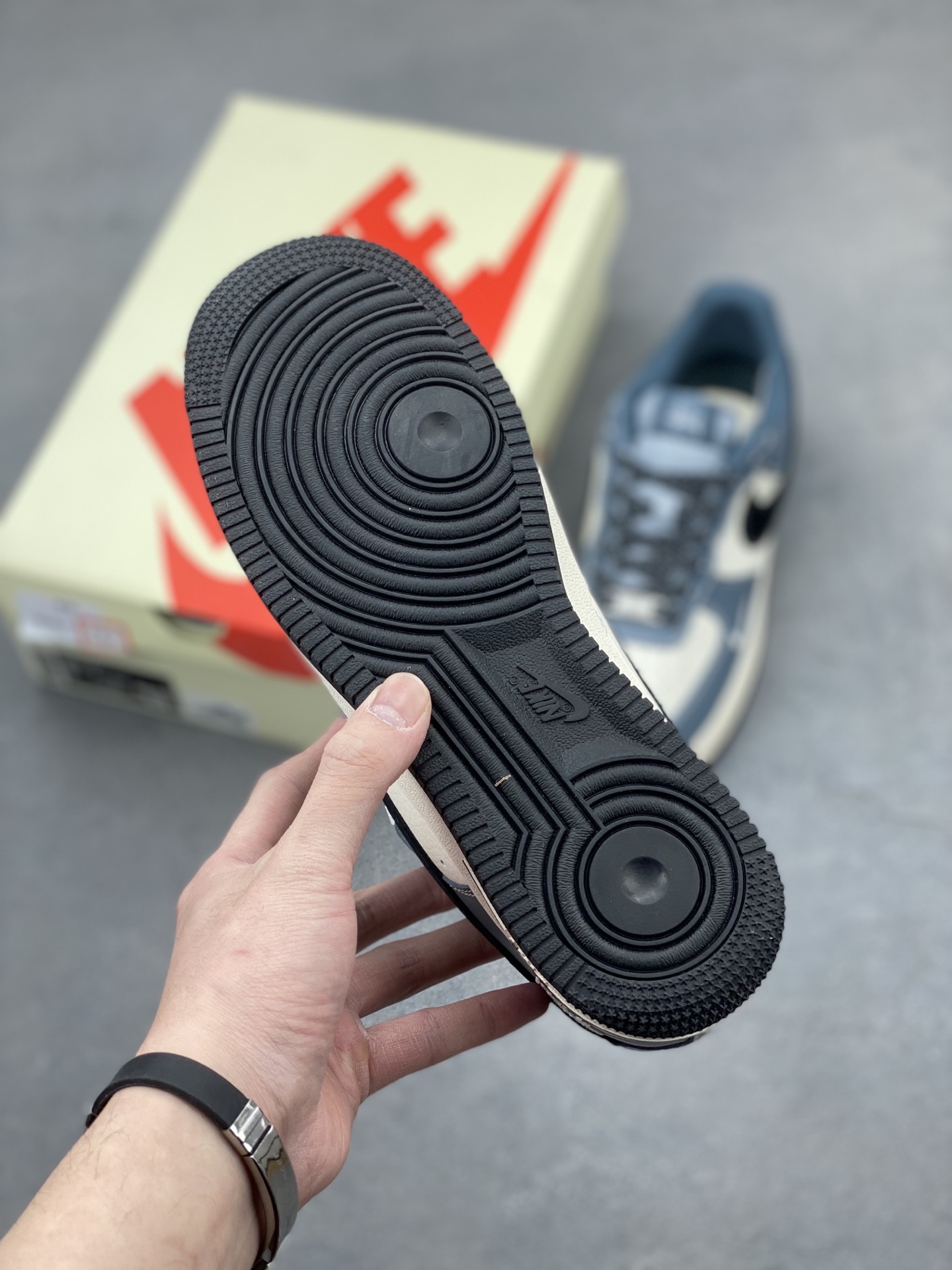 Nike Air Force 1 '07 Low Stussy Collab - Blue/Black, Limited Edition Shoe 7 i1742400889032 3819 0 5