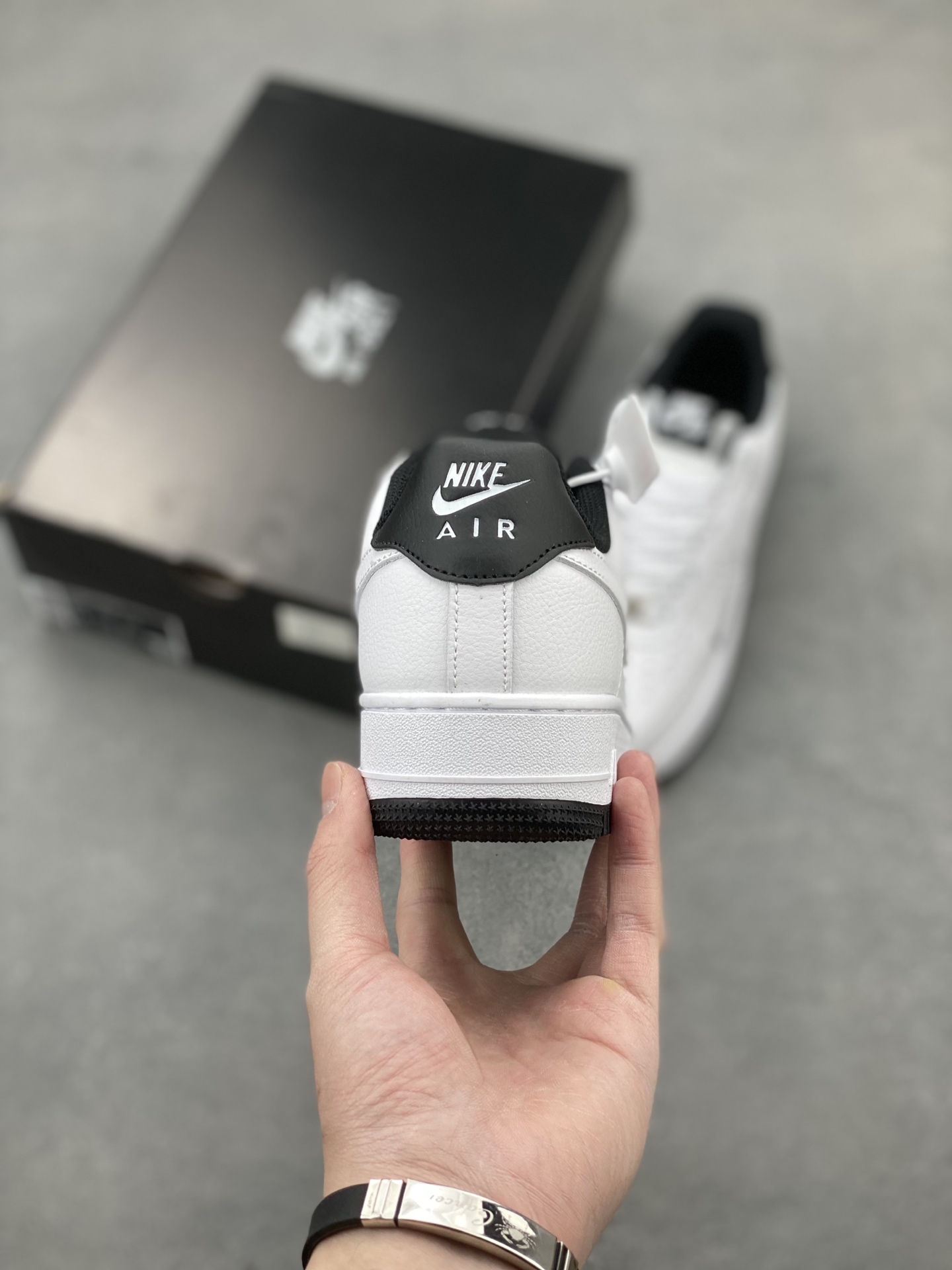 Nike Air Force 1 '07 Low White/Black Stitching Detail - Limited Edition 5 i1742401014828 1505 0 3