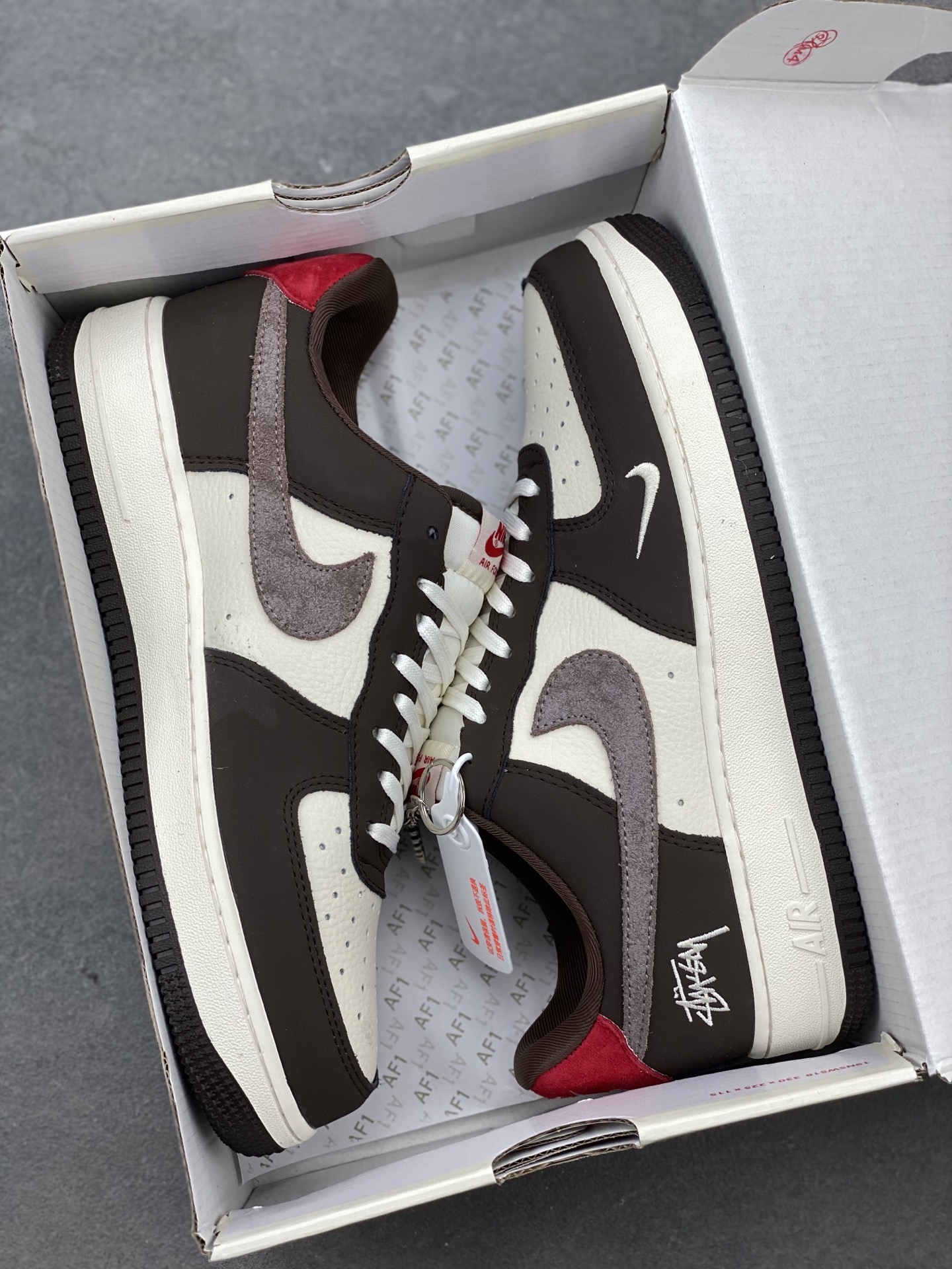 Nike Air Force 1 '07 Low Brown/White Sneakers - Limited Edition 10 i1742487915197 3238 0 8