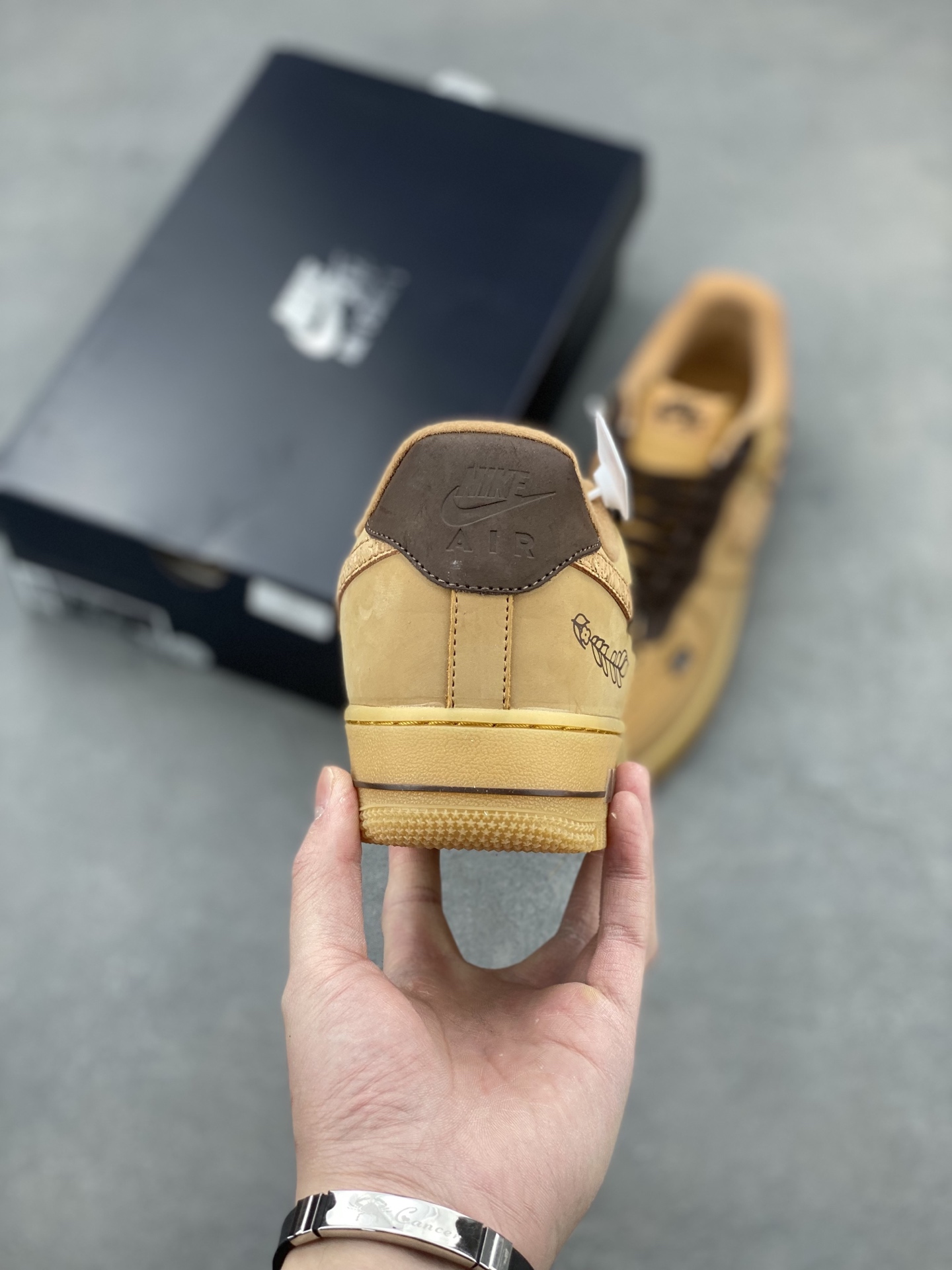 Nike Air Force 1 '07 Low Brown Cork Casual Shoe CJ9179-200, Size 36-45 5 i1742487996061 9982 0 3