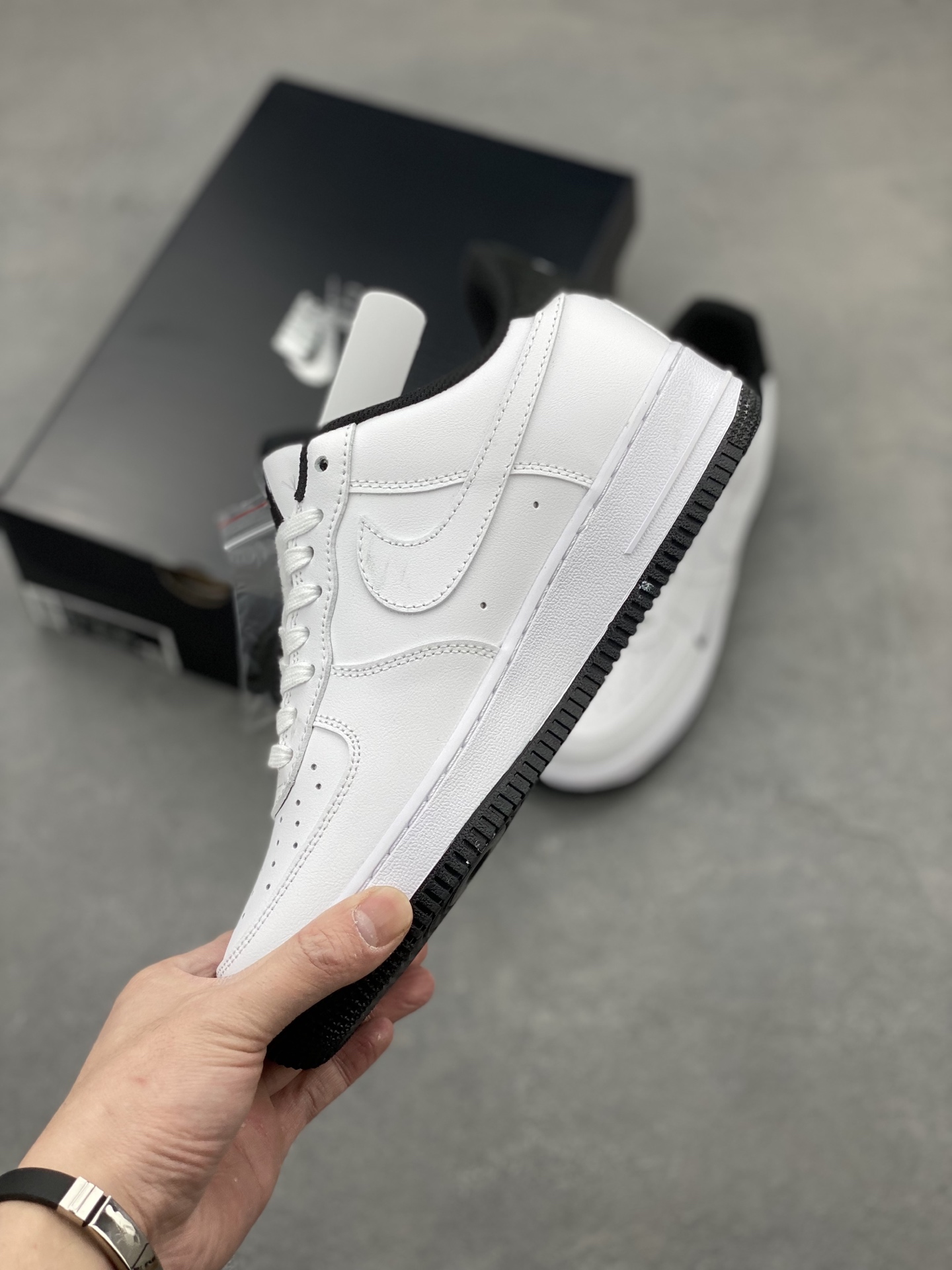 Nike Air Force 1 Low White/Black, Original Lasting, Full Honeycomb Cushion 4 i1742488124801 9473 0 2