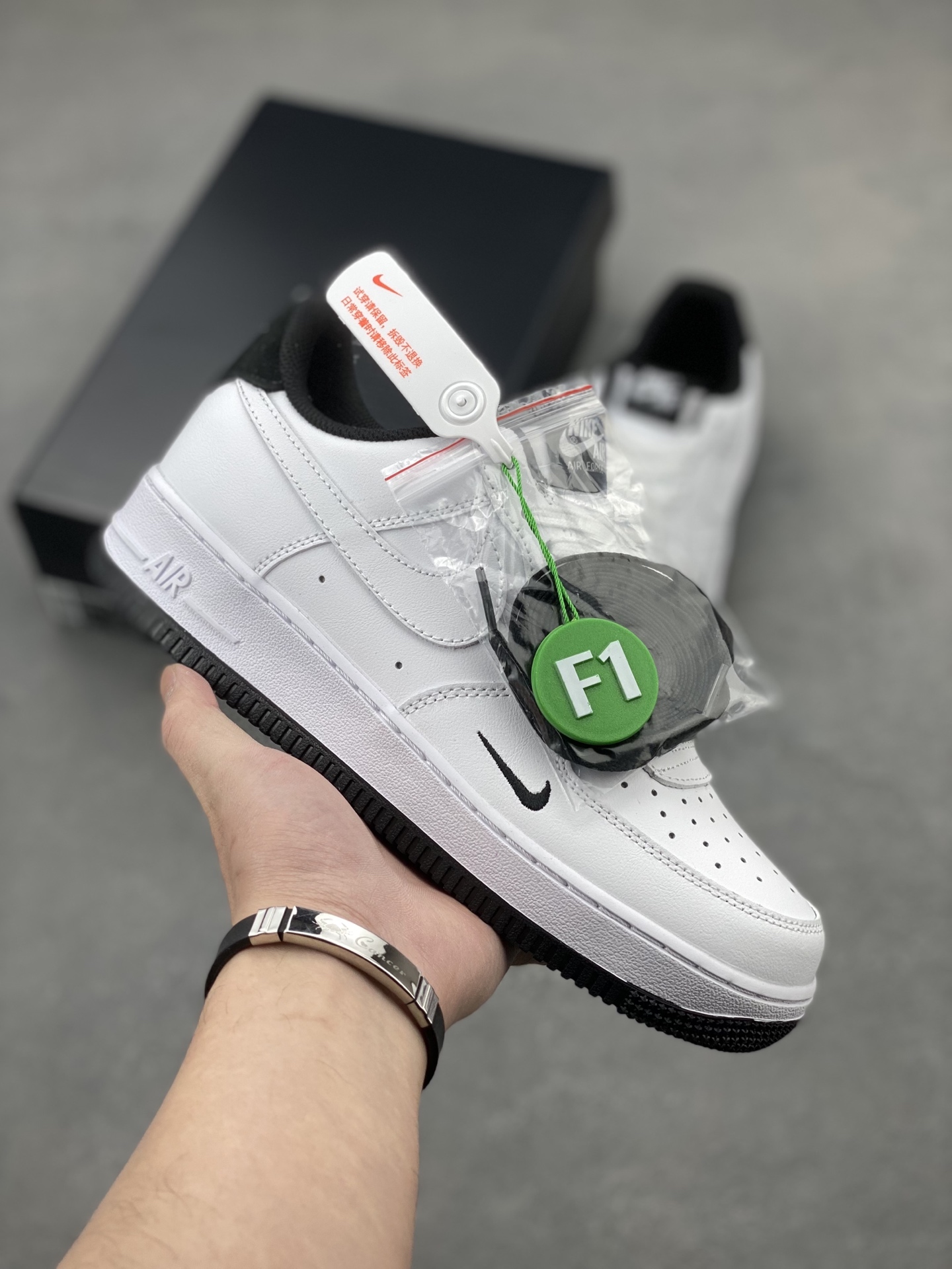 Nike Air Force 1 Low White/Black, Original Lasting, Full Honeycomb Cushion 2 i1742488132765 7408 0 0