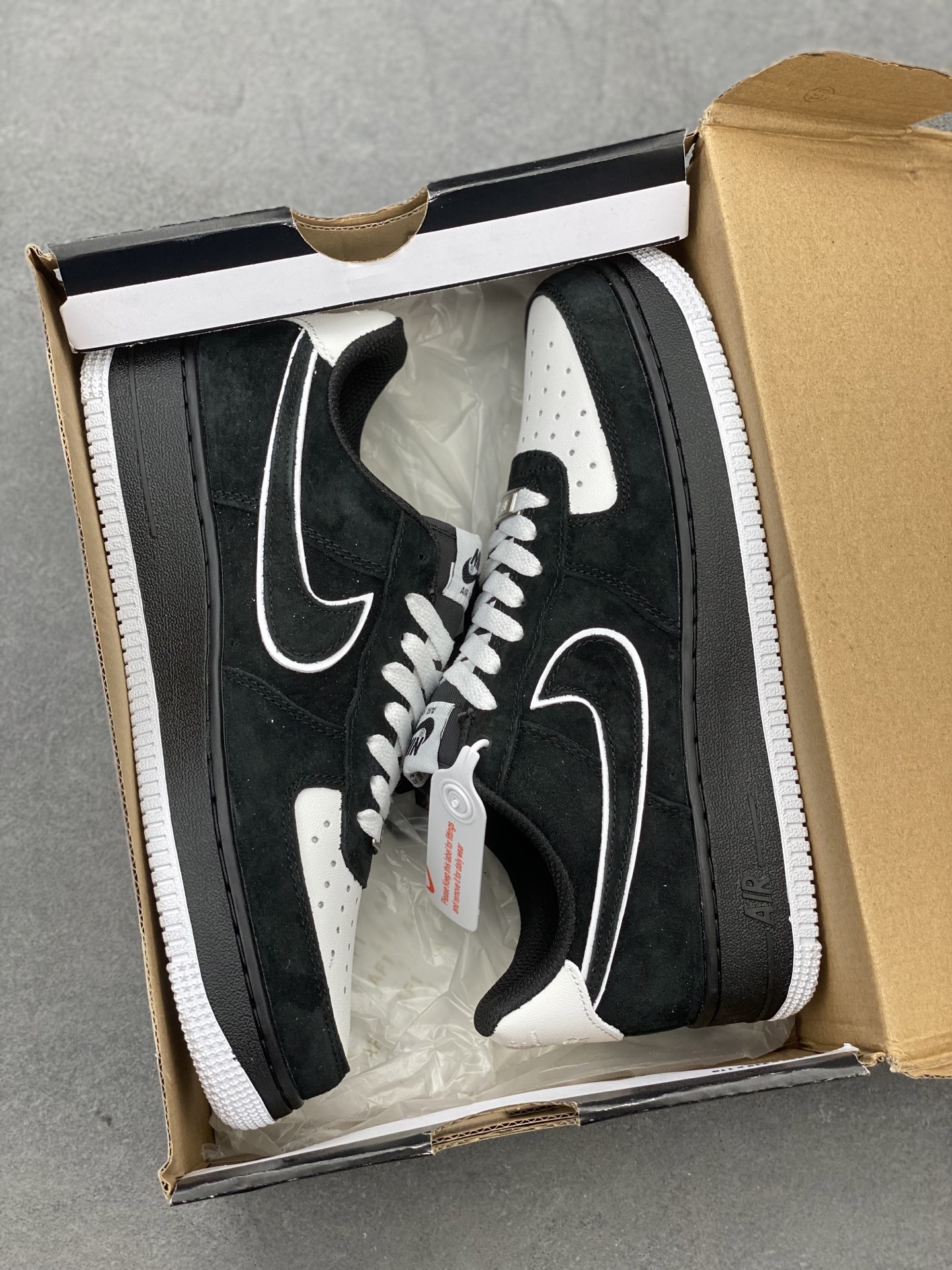 Nike Air Force 1 Low Black White Casual Sneakers DC2911-002A 10 i1742594339557 2449 0 8