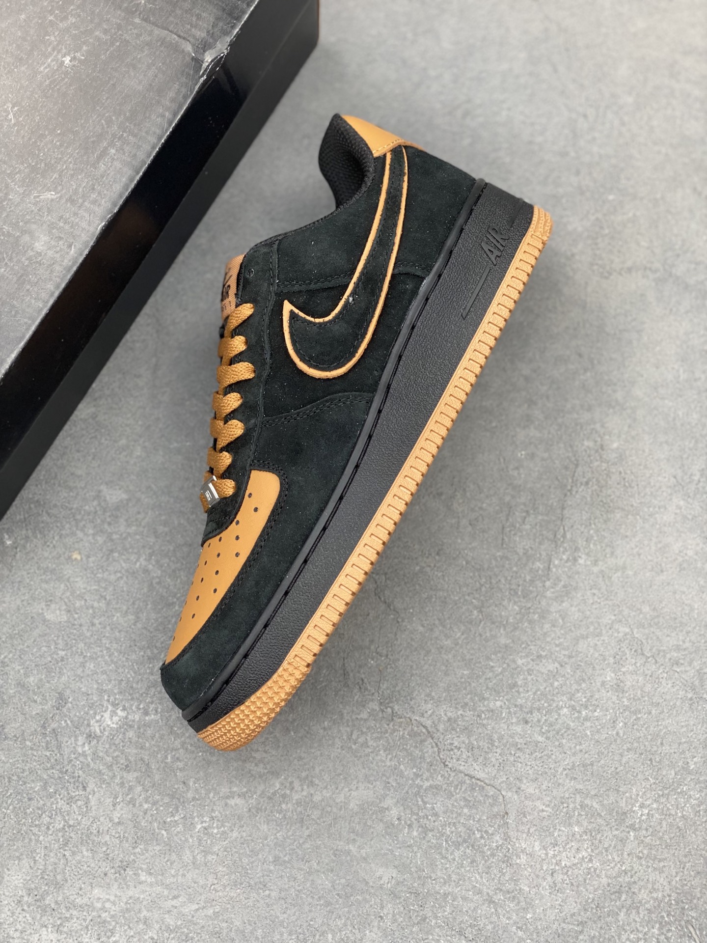 Nike Air Force 1 Low Black/Wheat Casual Sneaker DC2911-002B 8 i1742594397005 1341 0 6