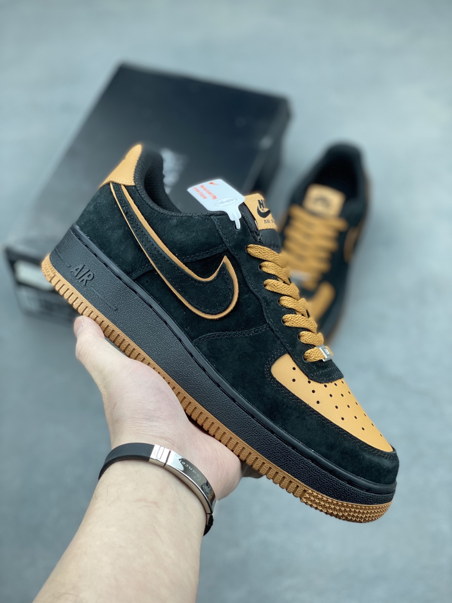 Nike Air Force 1 Low Black/Wheat Casual Sneaker DC2911-002B 2 i1742594401577 8719 0 0