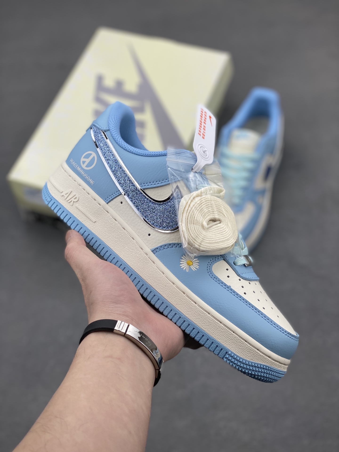 Nike Air Force 1 '07 Low Blue Sneakers Limited Edition 2 i1742659788104 5741 0 0