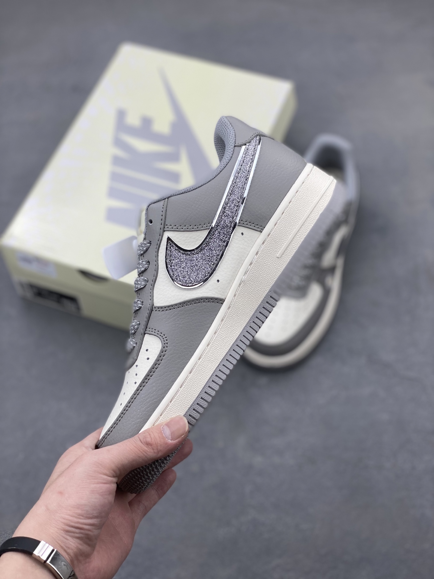 Nike Air Force 1 Low Peaceminusone Daisy Grey Sneakers QY6818-614 4 i1742834183340 7014 0 2