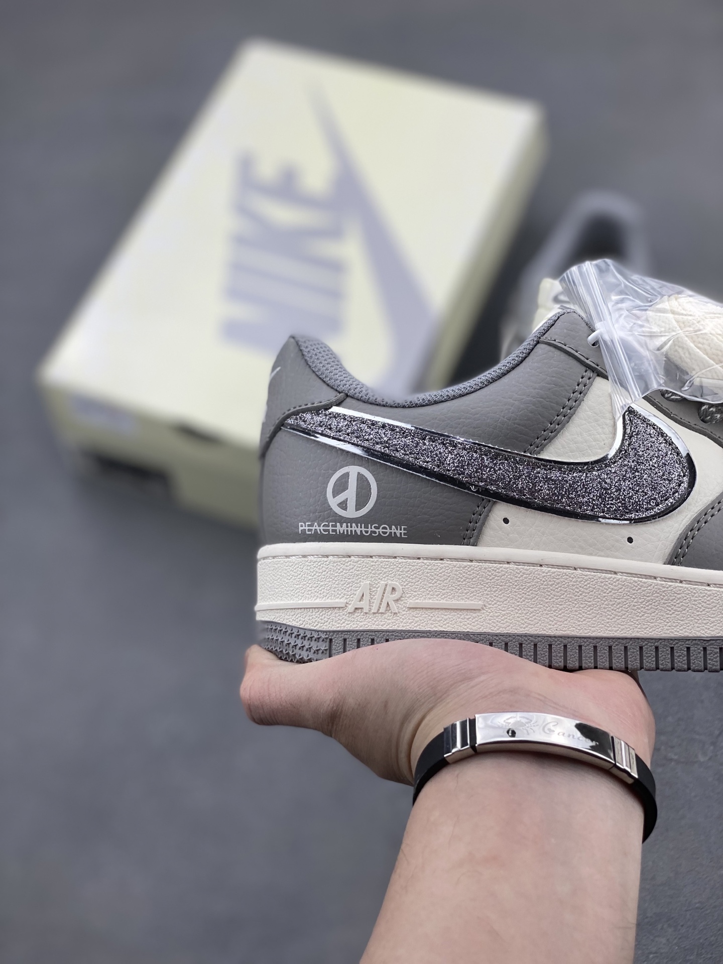 Nike Air Force 1 Low Peaceminusone Daisy Grey Sneakers QY6818-614 6 i1742834193103 2788 0 4