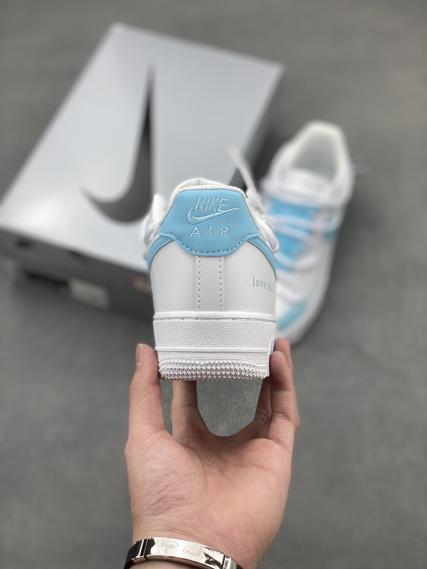 Nike Air Force 1 '07 Low White/Blue Casual Sneakers - Limited Edition 5 i1742834357728 4765 0 3