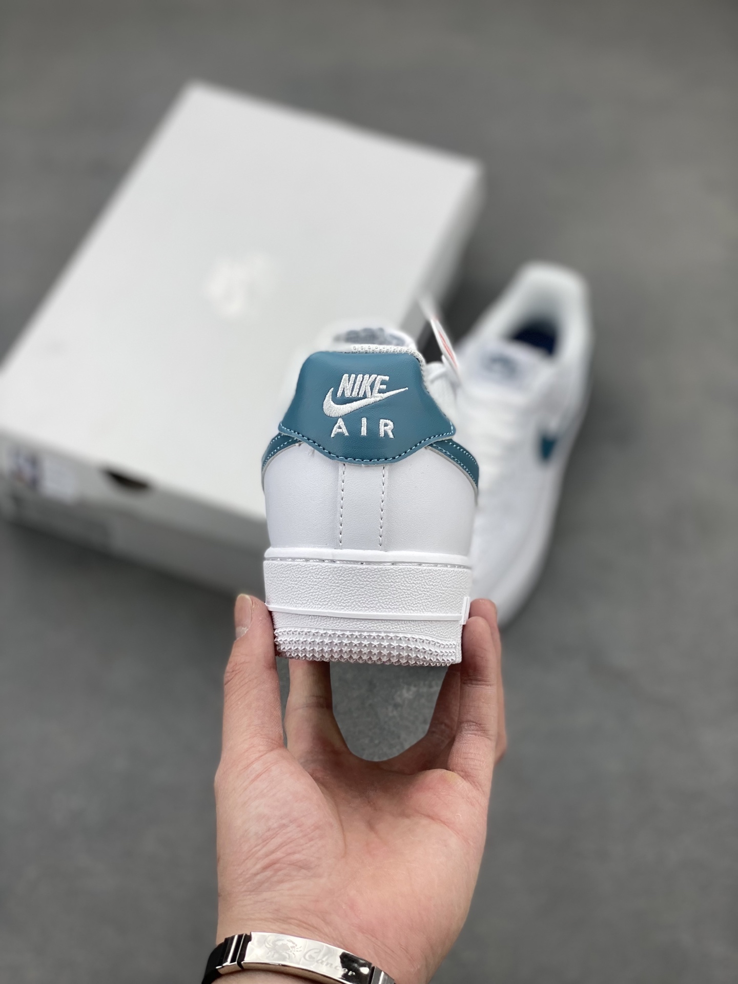 Nike Air Force 1 Low White Diffused Blue Casual Sneakers FJ4146-114 5 i1742835086427 895 0 3