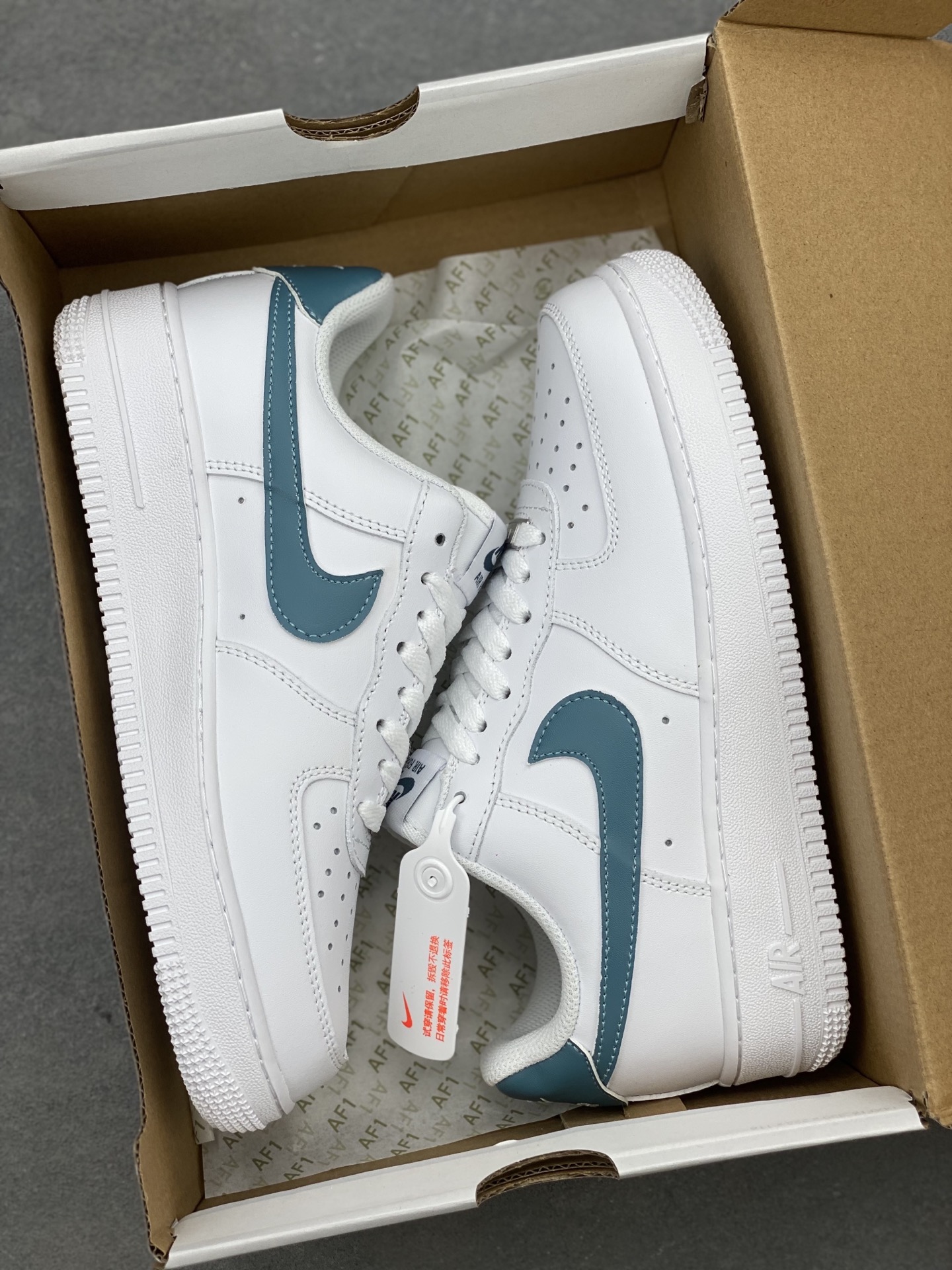 Nike Air Force 1 Low White Diffused Blue Casual Sneakers FJ4146-114 10 i1742835097595 7017 0 8