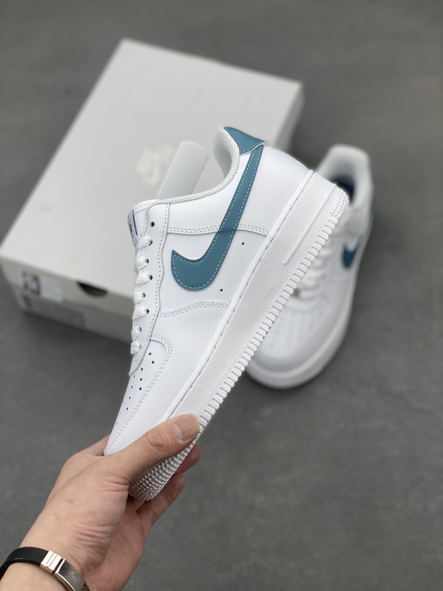 Nike Air Force 1 Low White Diffused Blue Casual Sneakers FJ4146-114 4 i1742835097876 9094 0 2