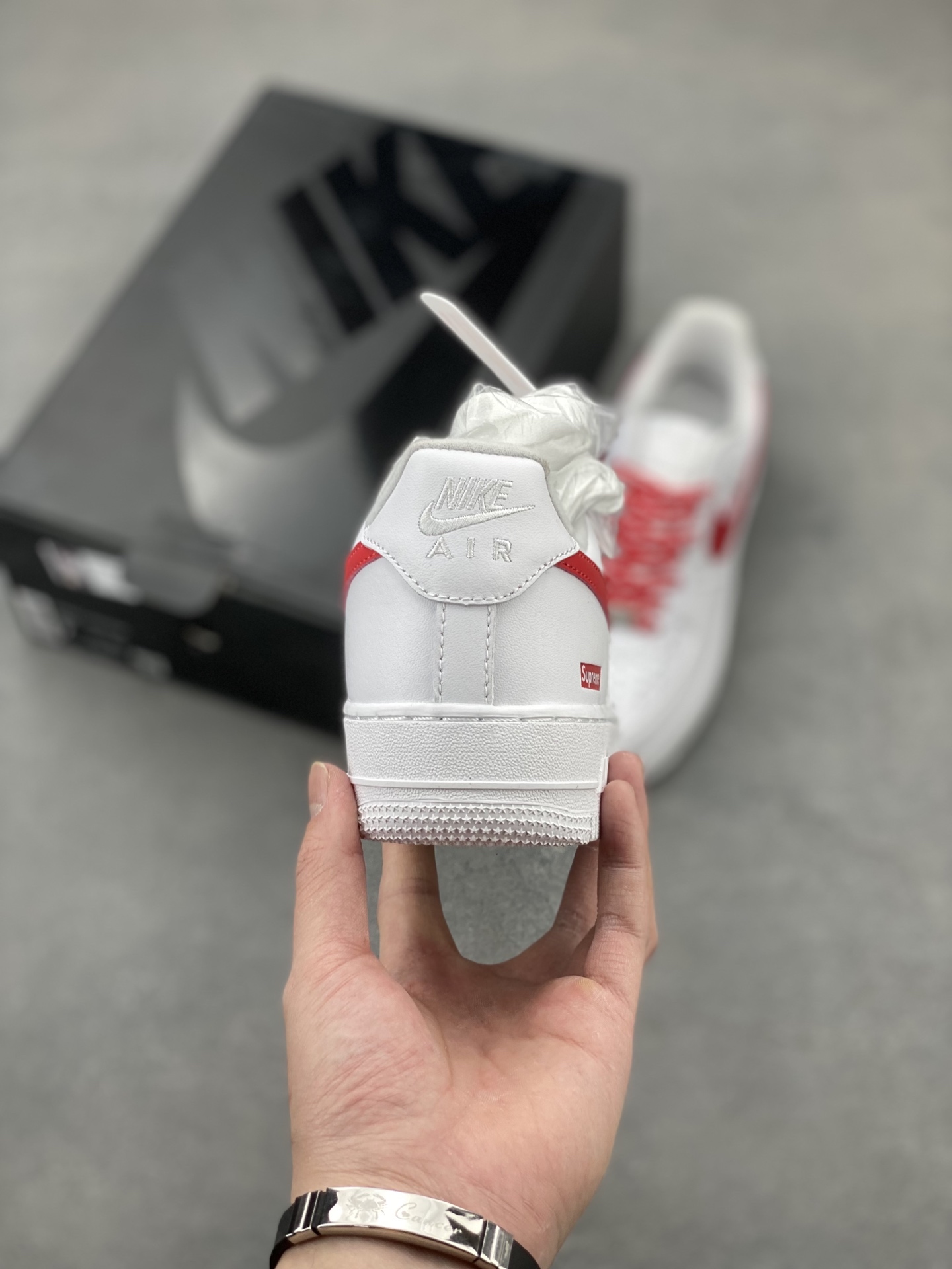 Nike Air Force 1 Low Supreme White Red CU9225-101 Sneakers 5 i1742835288984 6319 0 3