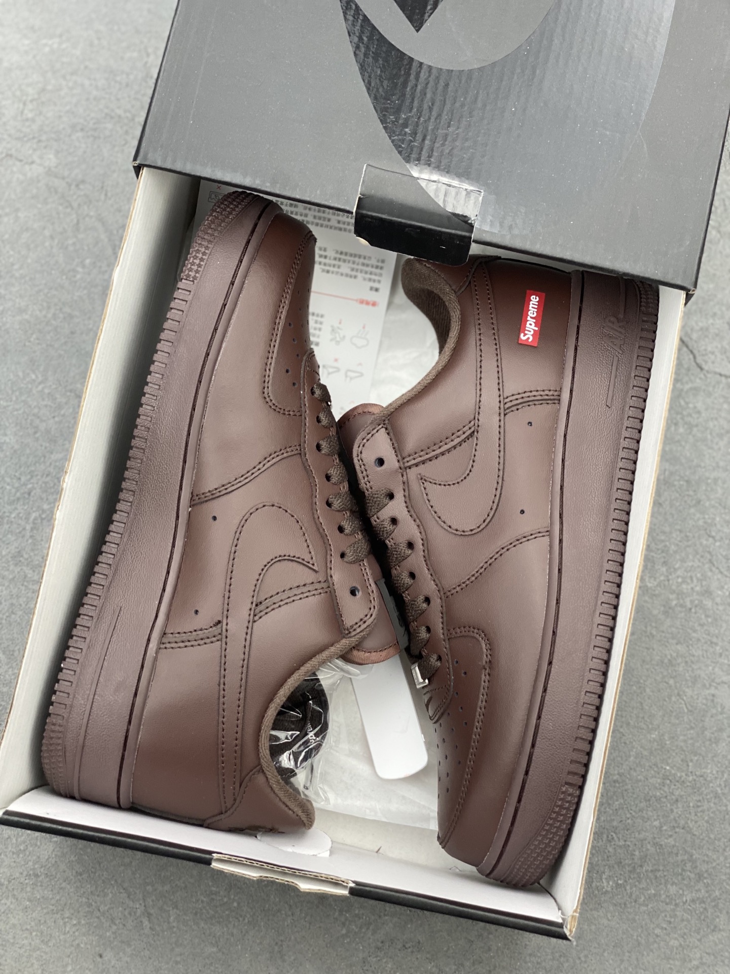 Nike Air Force 1 Low x Supreme CU9225-200 Brown Sneakers 10 i1742835464851 3736 0 8