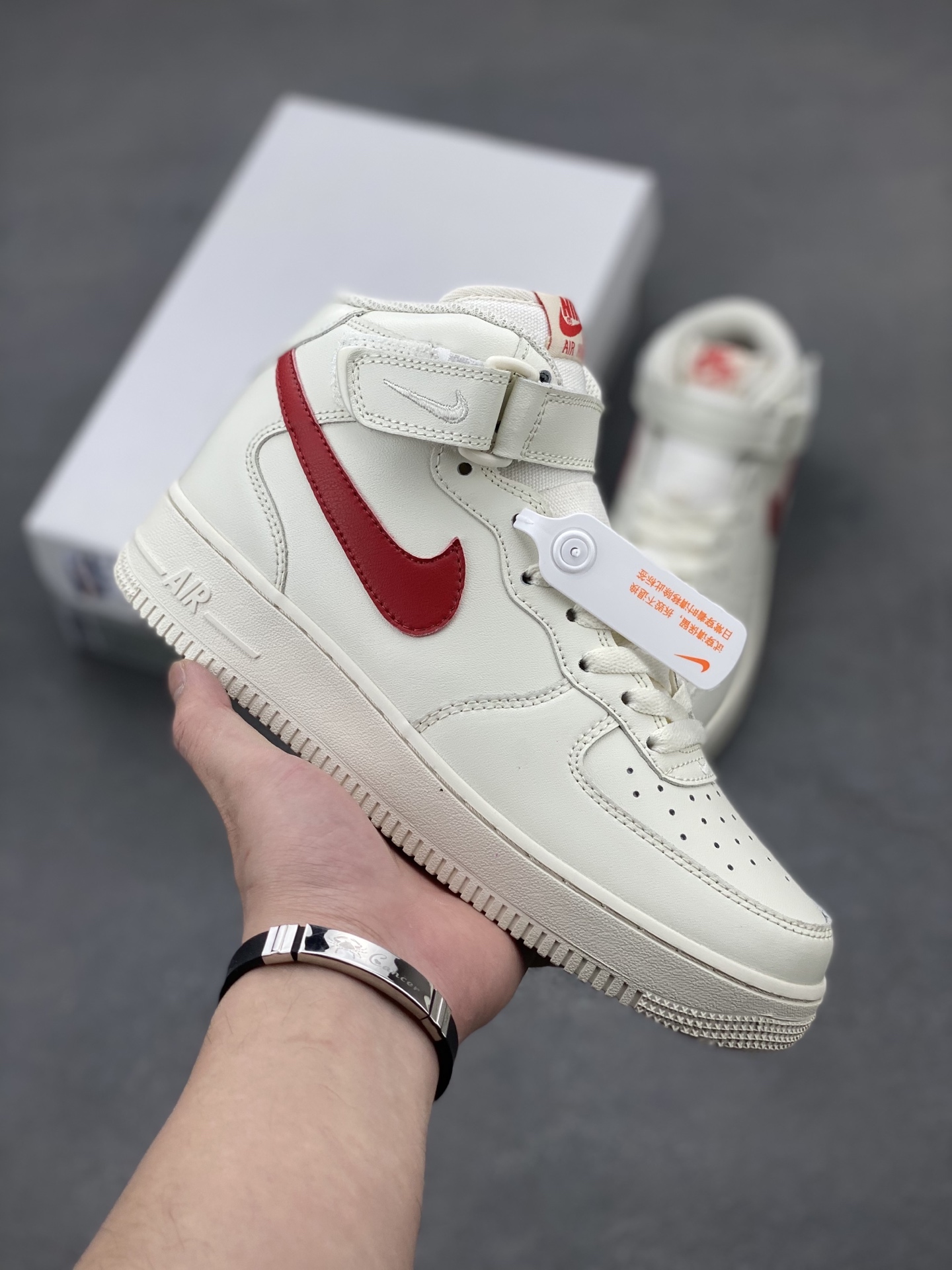 Nike Air Force 1 Mid 'Off White Maroon' - Iconic Style and Comfort 2 i1742835645594 596 0 0