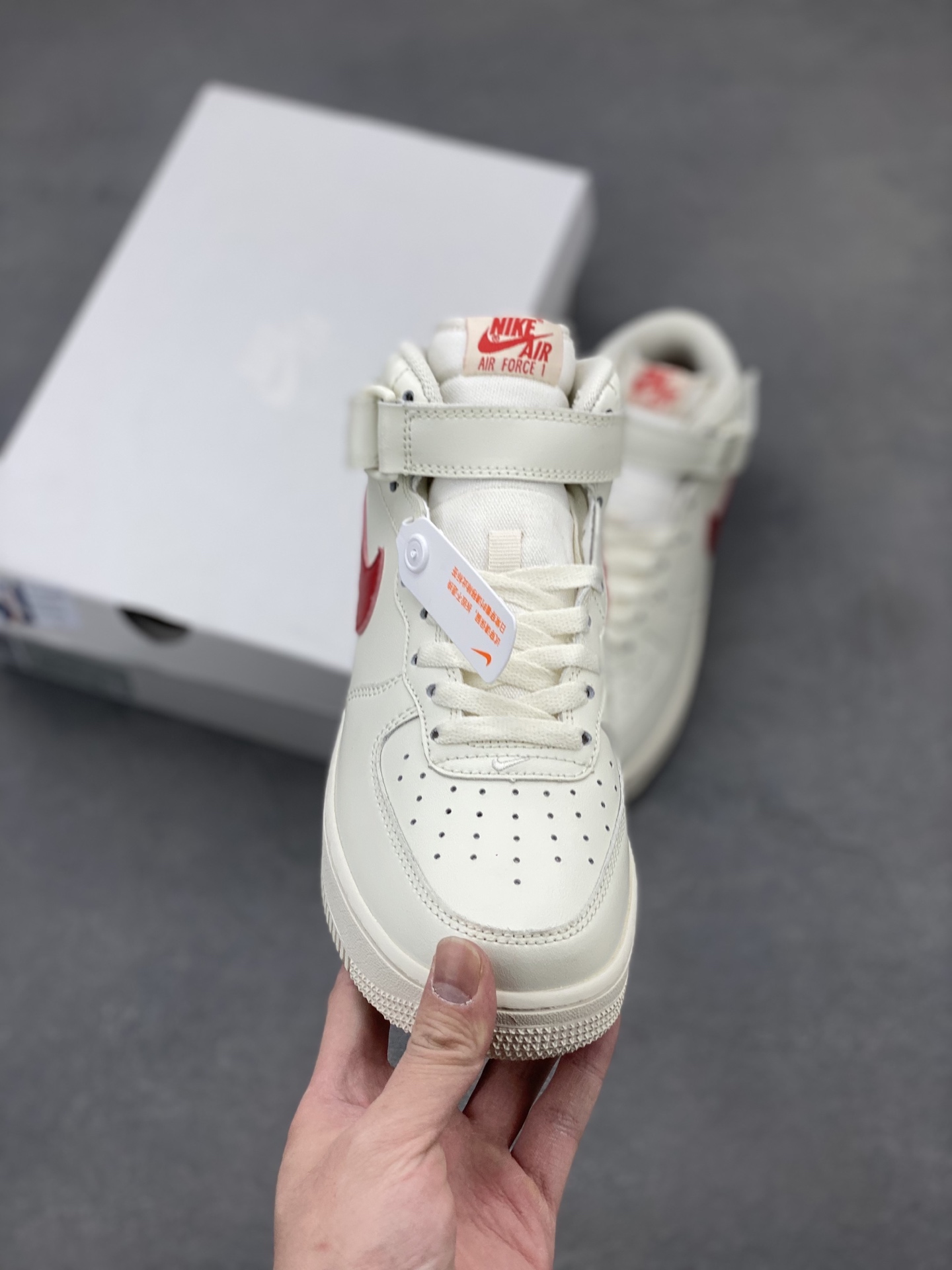 Nike Air Force 1 Mid 'Off White Maroon' - Iconic Style and Comfort 3 i1742835648439 9899 0 1