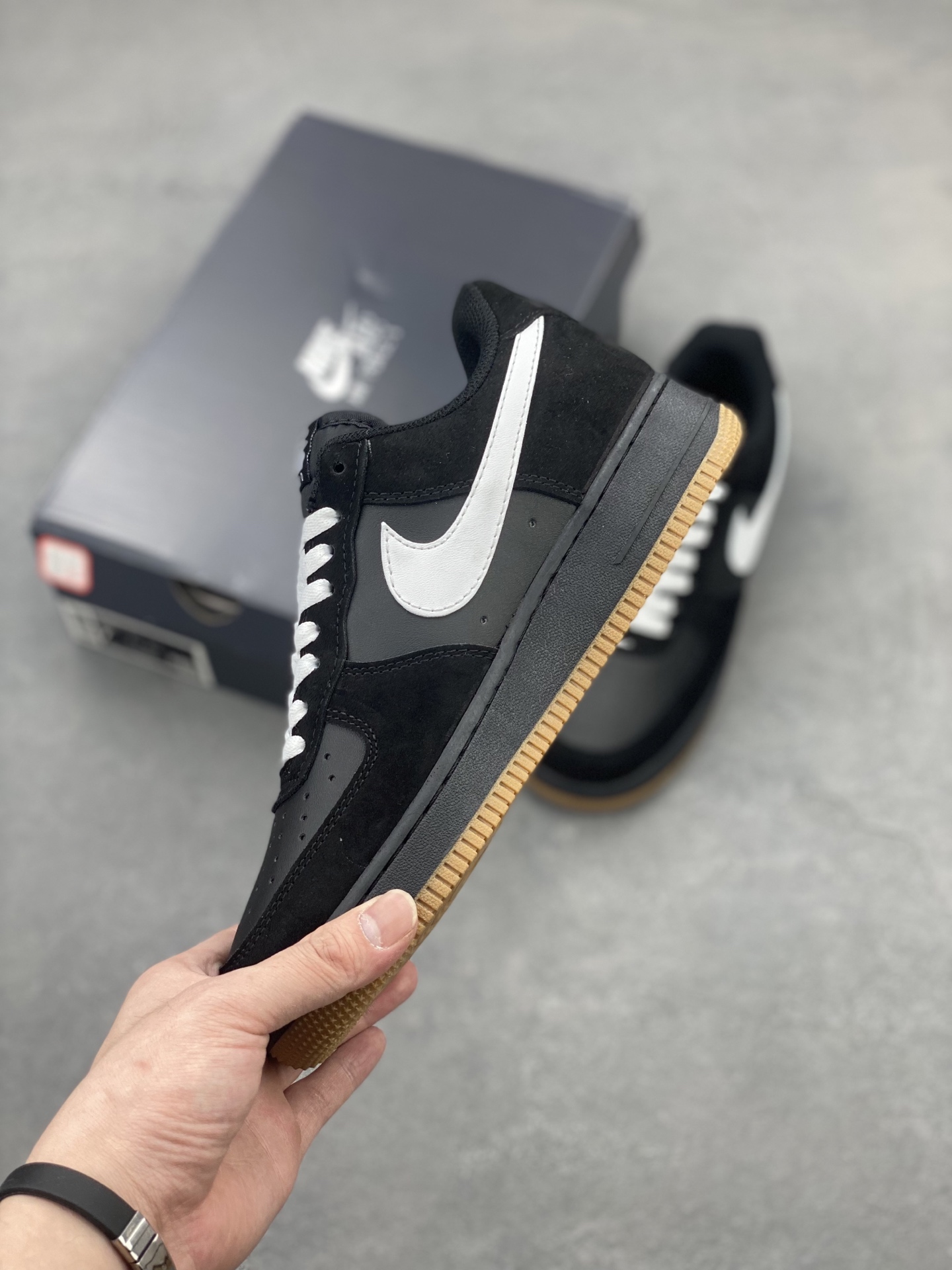 Nike Air Force 1 '07 Low Black/White Sneakers IB6388-001 Limited Edition 4 i1742918576144 4680 0 2