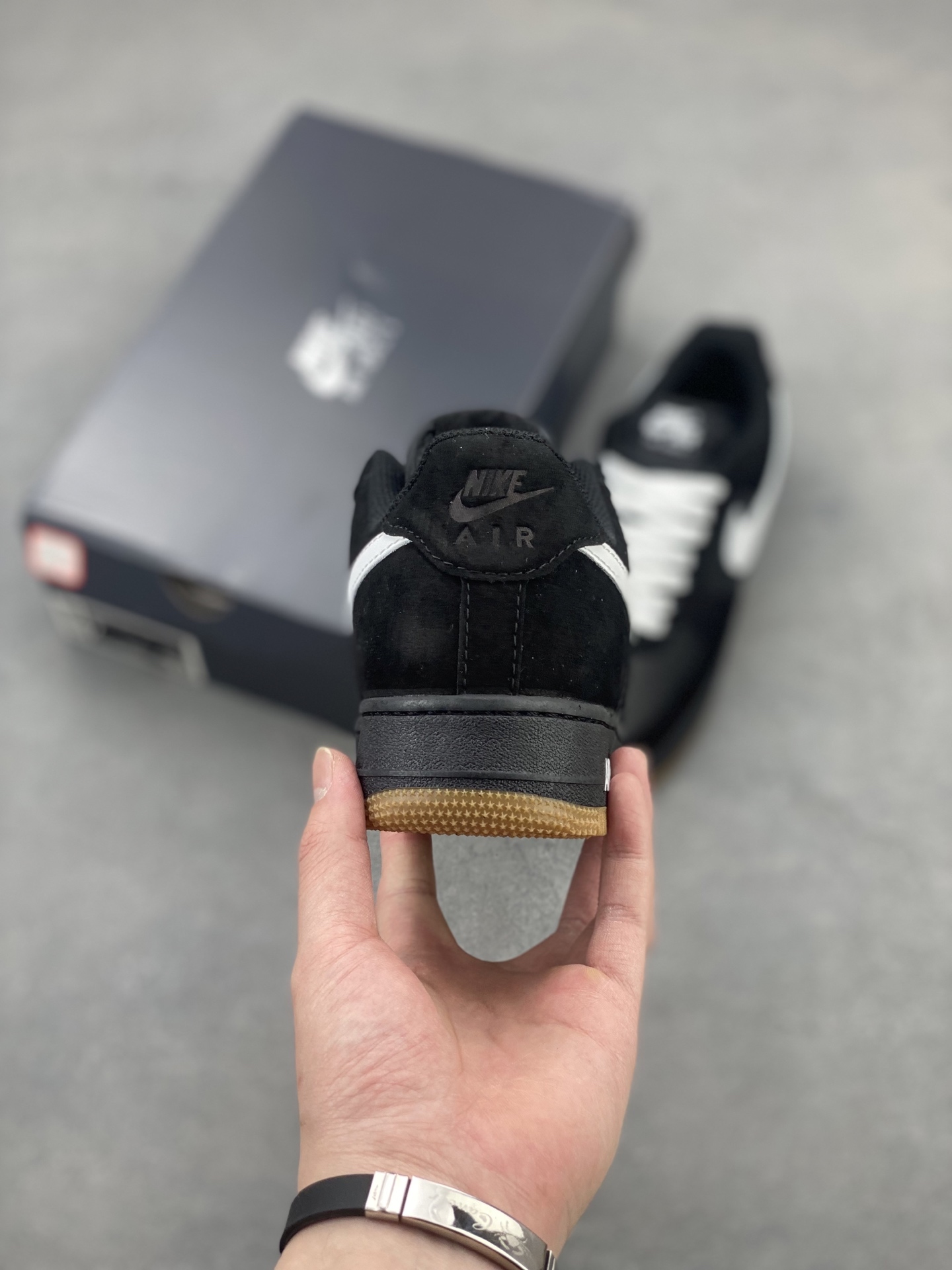 Nike Air Force 1 '07 Low Black/White Sneakers IB6388-001 Limited Edition 5 i1742918584541 5064 0 3