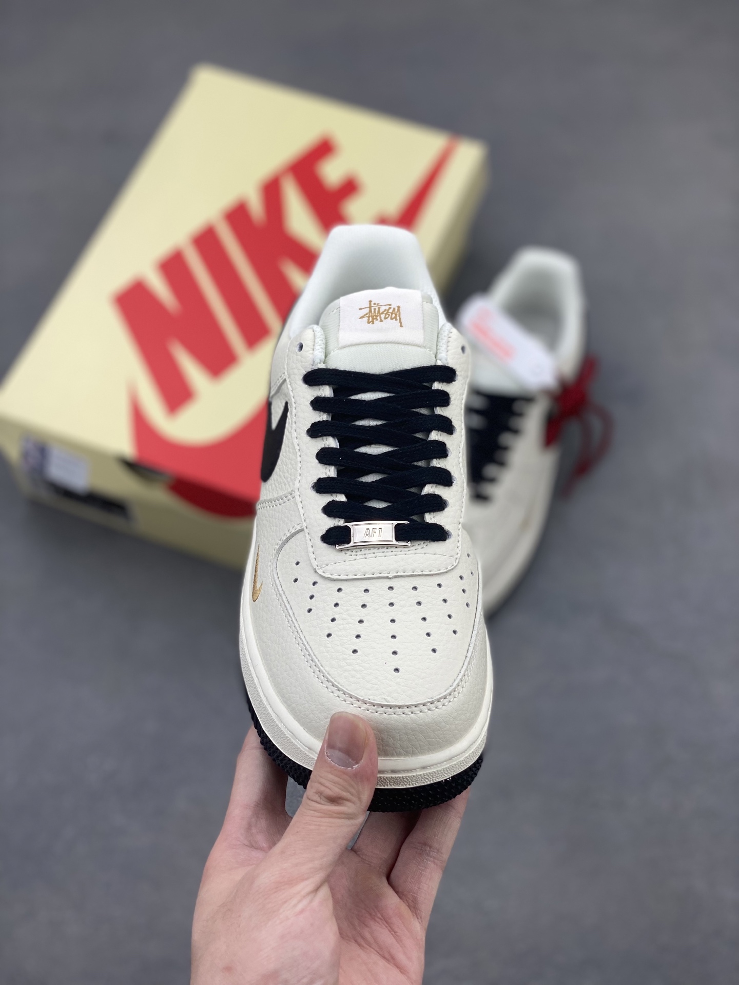 Nike Air Force 1 '07 Low x Stussy Limited Edition Sneakers - Size 36-45 3 i1742918628947 2345 0 1