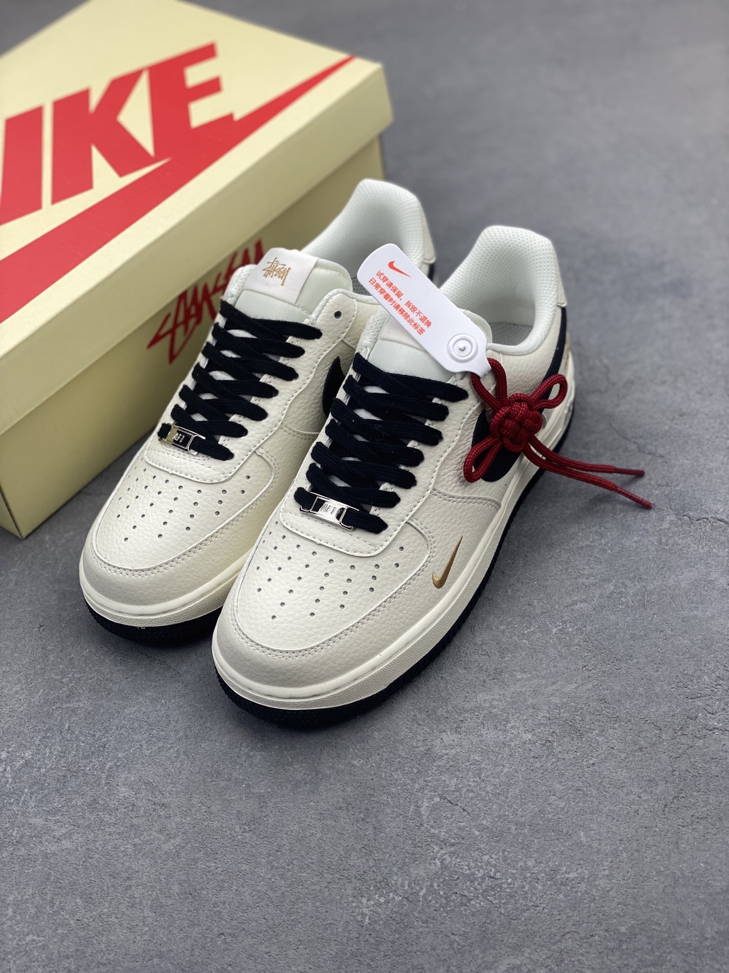 Nike Air Force 1 '07 Low x Stussy Limited Edition Sneakers - Size 36-45 9 i1742918638243 498 0 7