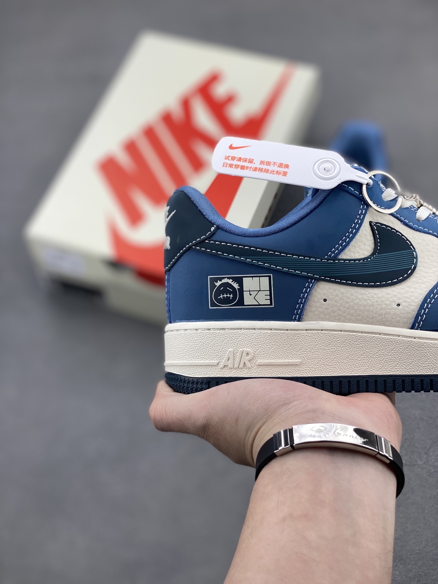 Nike Air Force 1 '07 Low Blue/White Limited Edition Sneakers 6 i1743006354633 2119 0 4