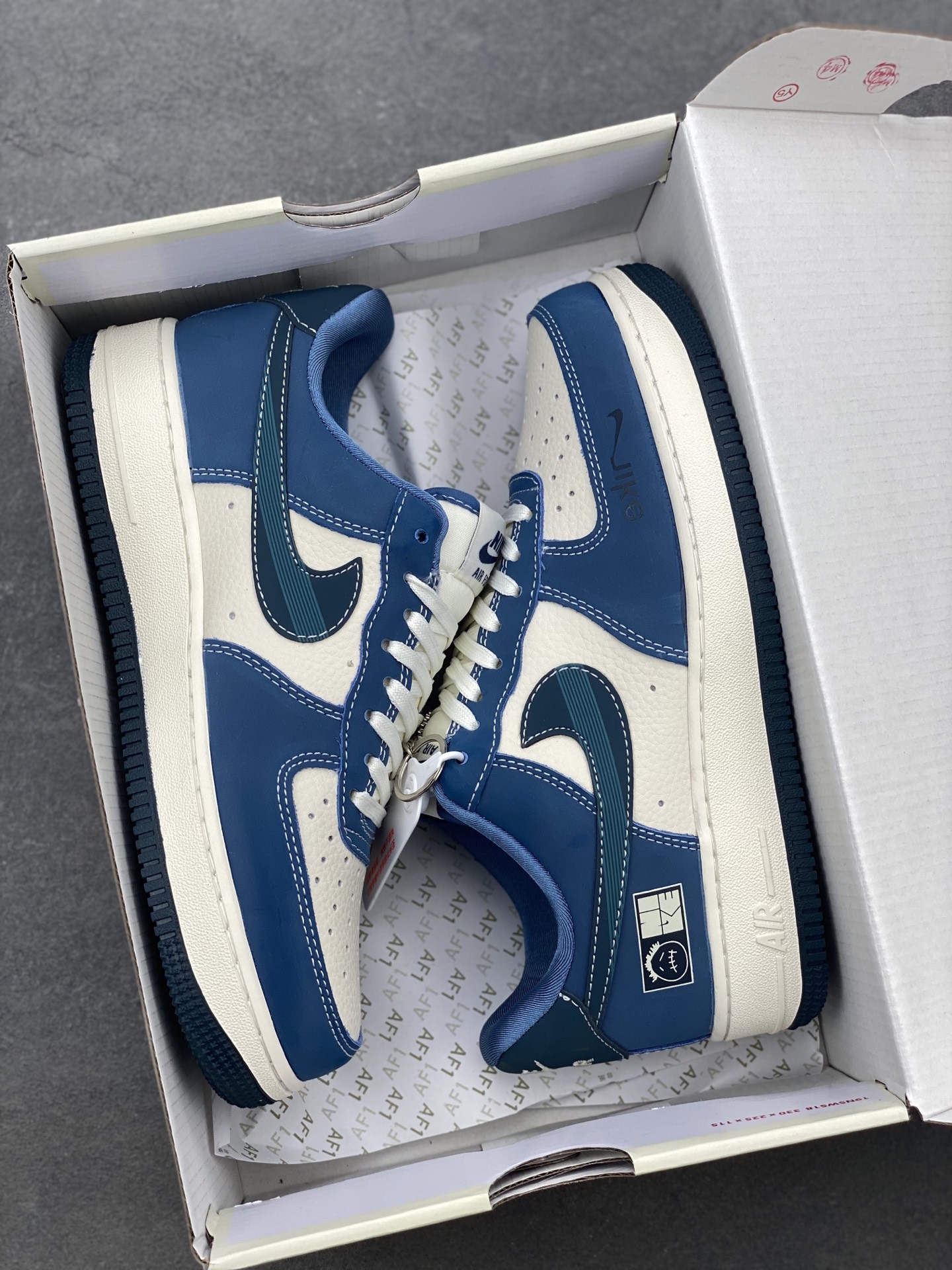 Nike Air Force 1 '07 Low Blue/White Limited Edition Sneakers 10 i1743006362727 6758 0 8