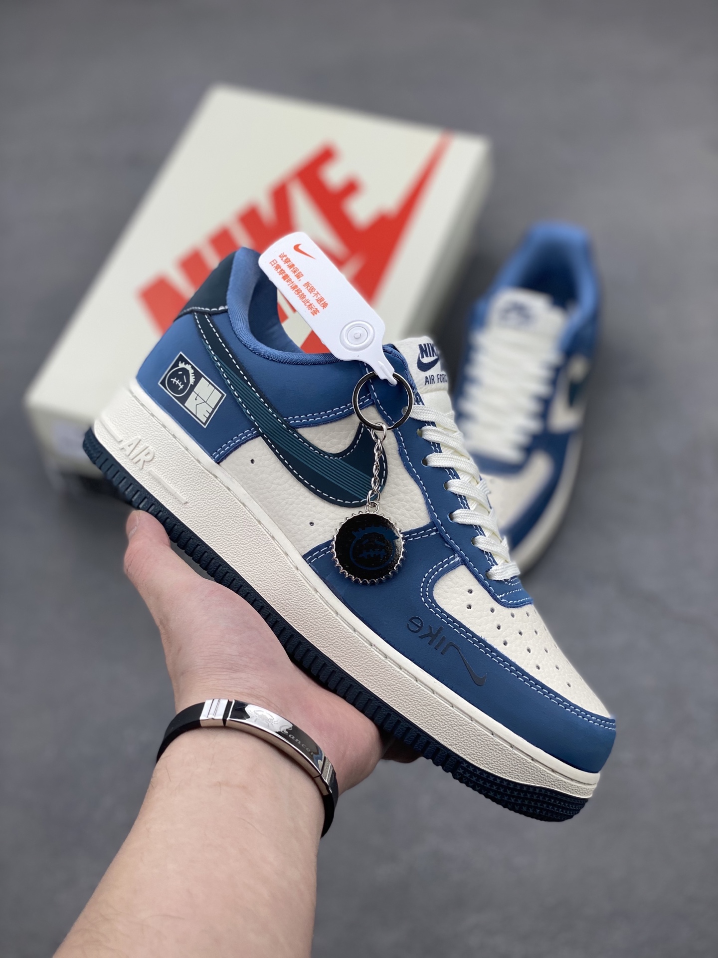 Nike Air Force 1 '07 Low Blue/White Limited Edition Sneakers 2 i1743006366463 5299 0 0