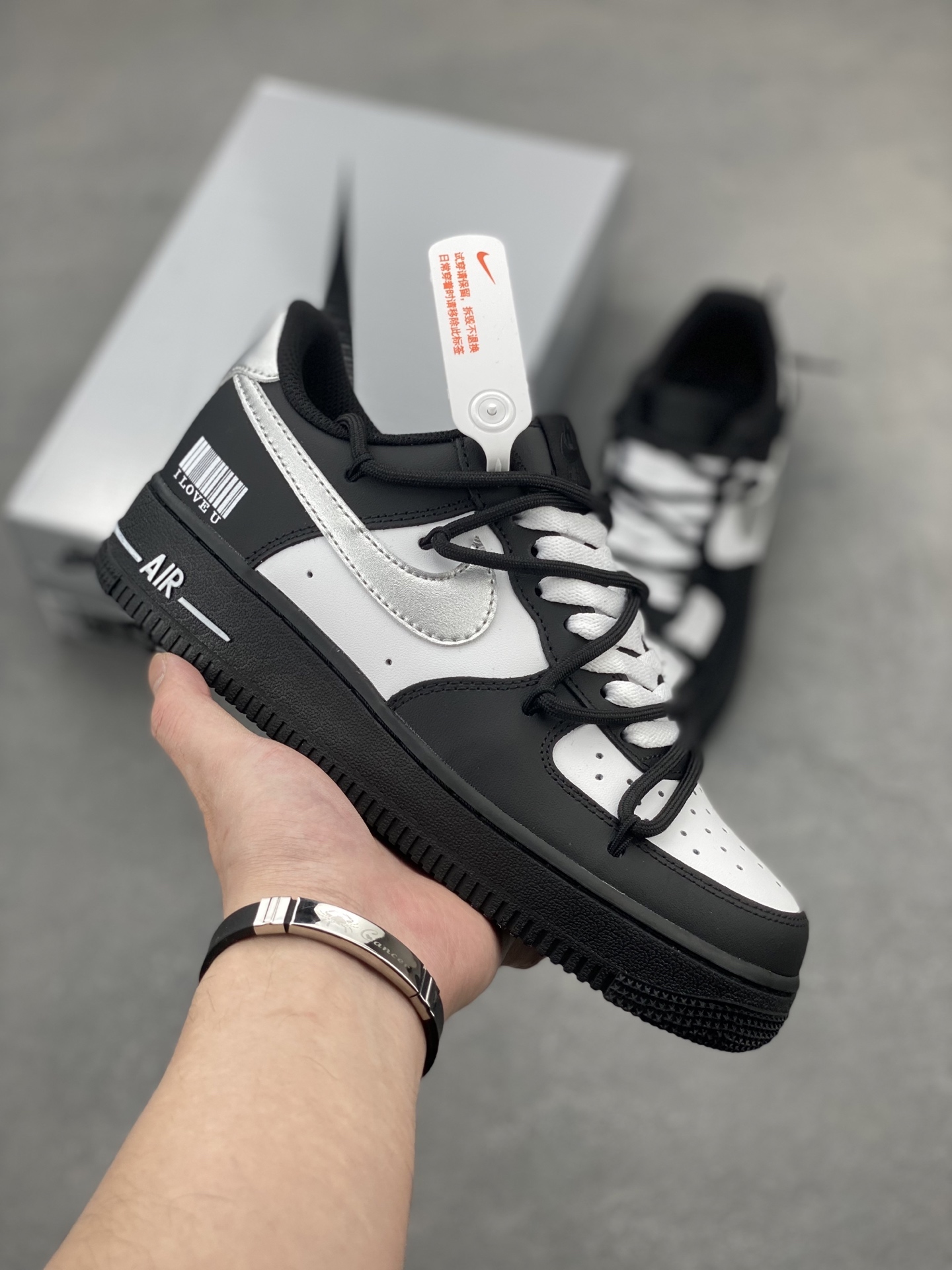 Nike Air Force 1 '07 Low Black and White Limited Edition Sneakers 2 i1743006418221 1953 0 0