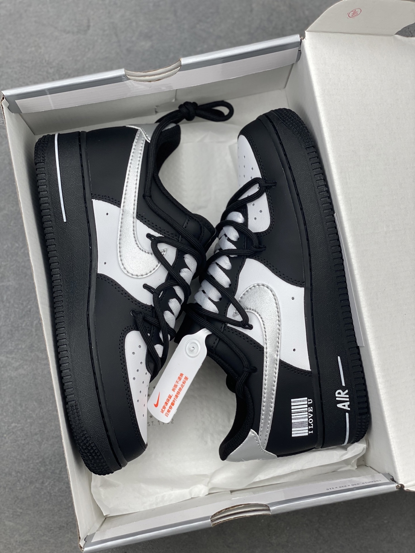Nike Air Force 1 '07 Low Black and White Limited Edition Sneakers 10 i1743006426140 7729 0 8