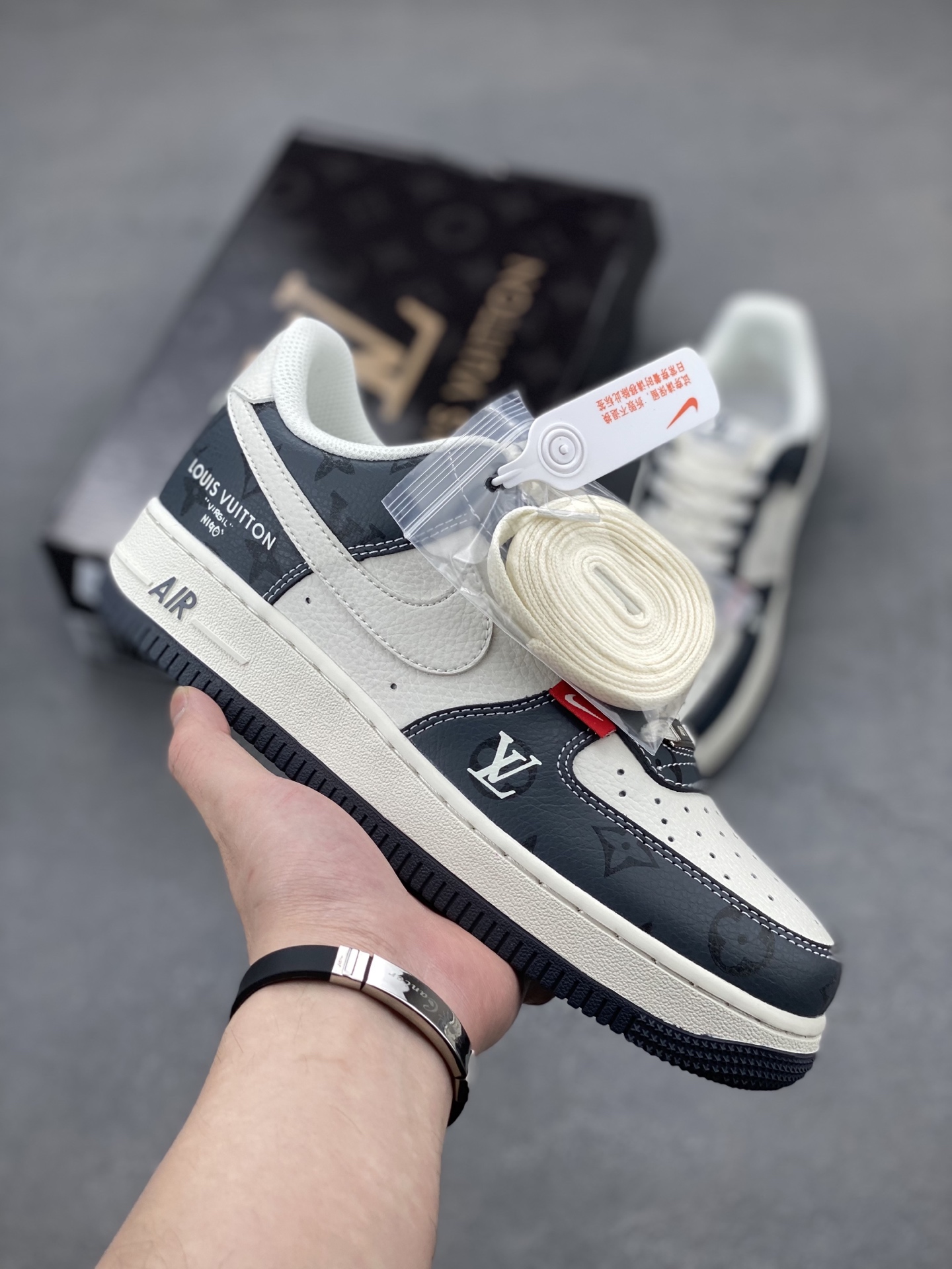 Nike Air Force 1 Low Louis Vuitton Custom Sneakers - All Sizes Available