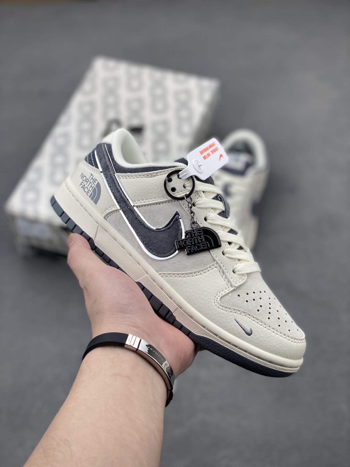 NK Dunk Low Retro The North Face "DIY" Casual Sneakers DQ1098-513 1 i1743093377581 59 0 0