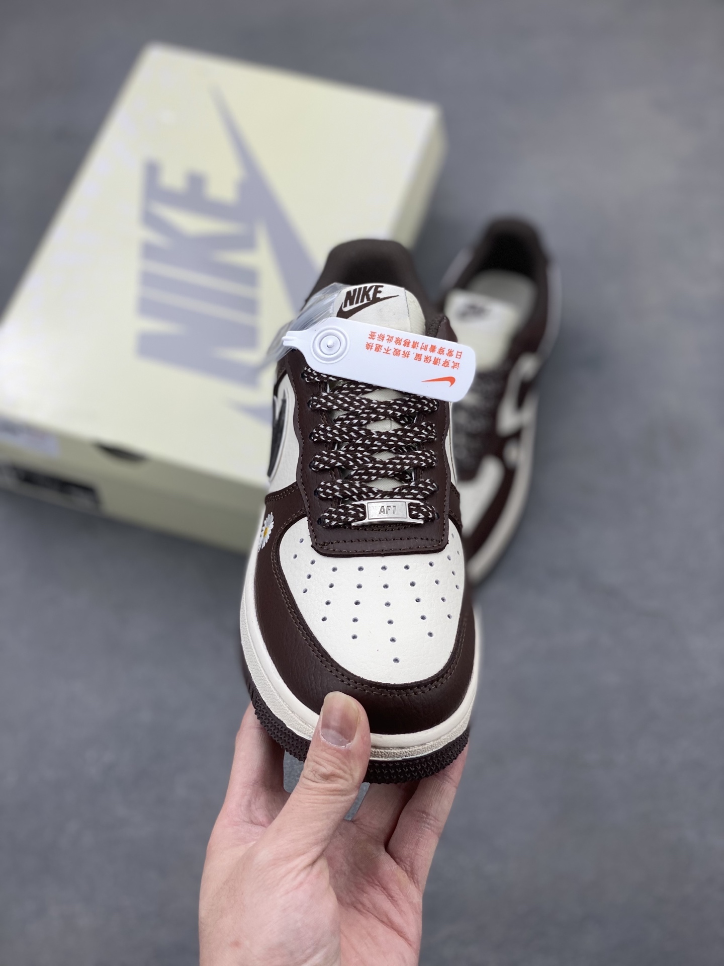 Nike Air Force 1 '07 Low Brown/White Limited Edition - Premium Sneakers 3 i1743179864823 6374 0 1