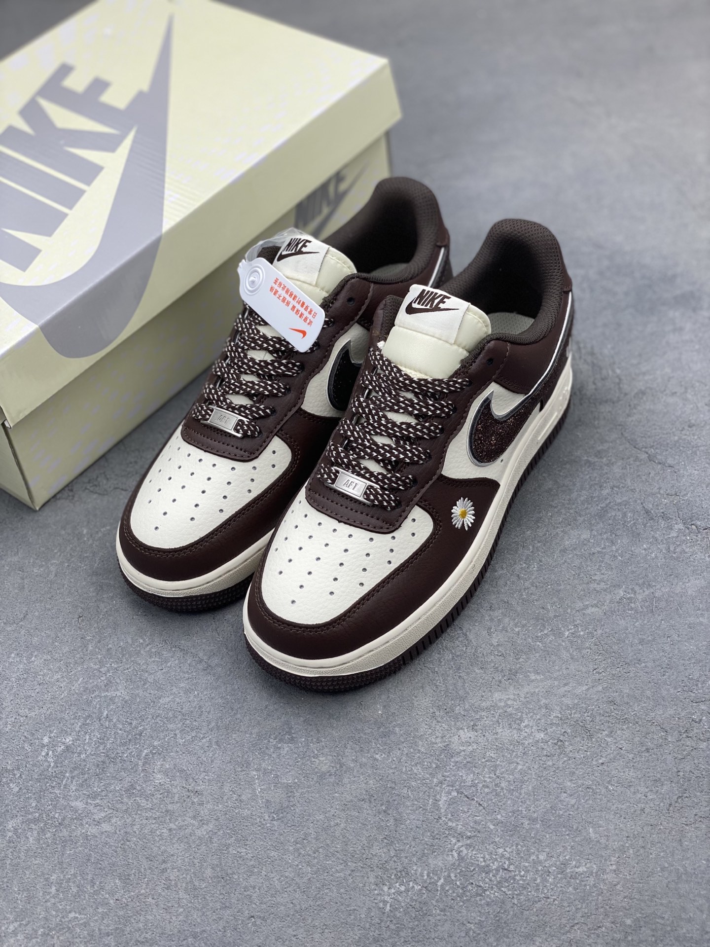 Nike Air Force 1 '07 Low Brown/White Limited Edition - Premium Sneakers 9 i1743179876839 6424 0 7